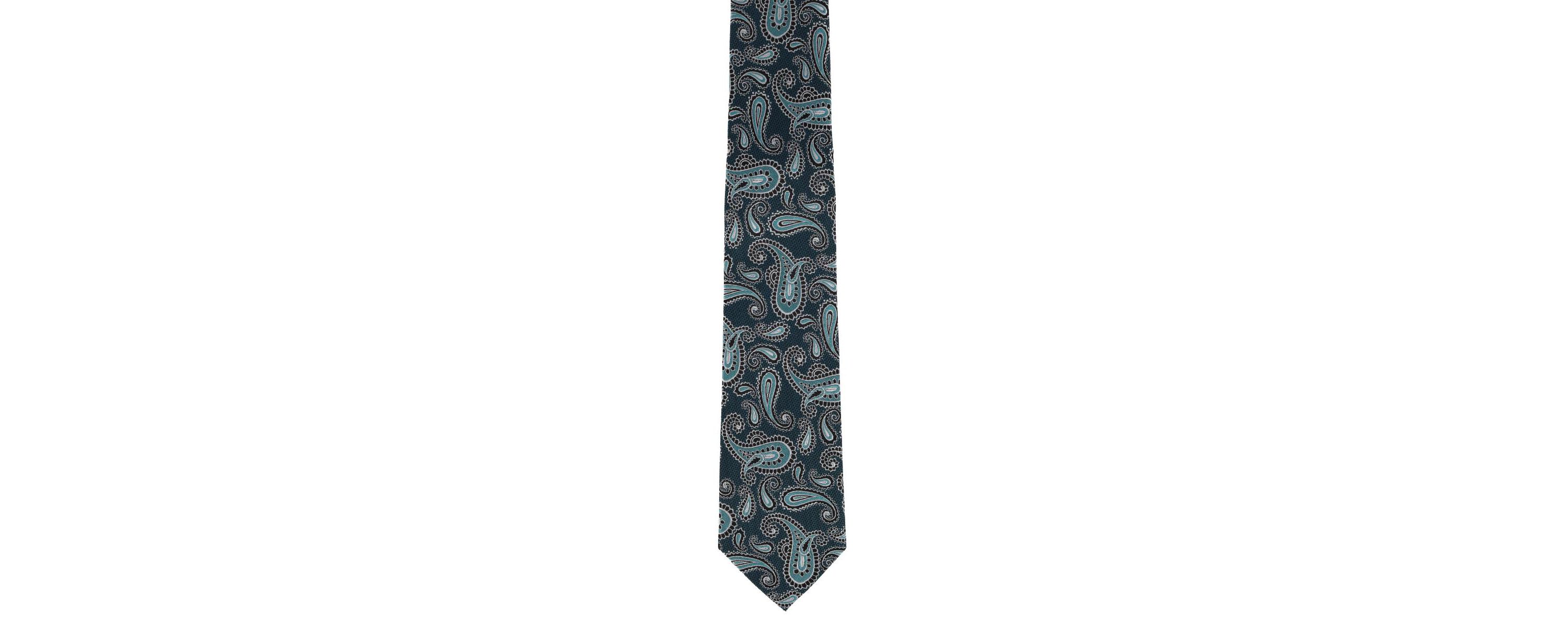Wharton Wavy Paisley Silk Novelty Necktie
