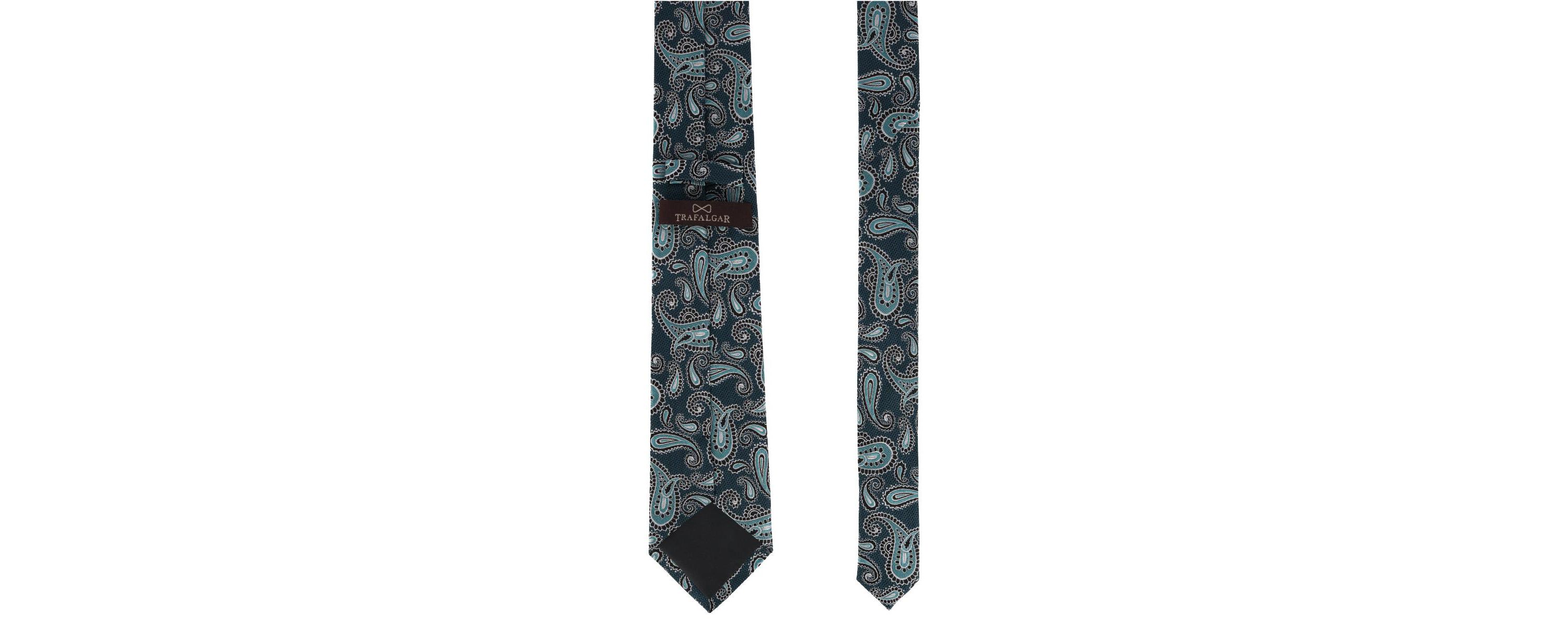 Wharton Wavy Paisley Silk Novelty Necktie