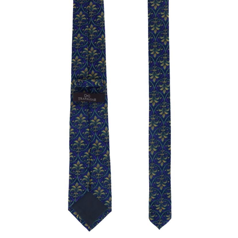 The French Quarter Fleur dis Lis Silk Novelty Necktie