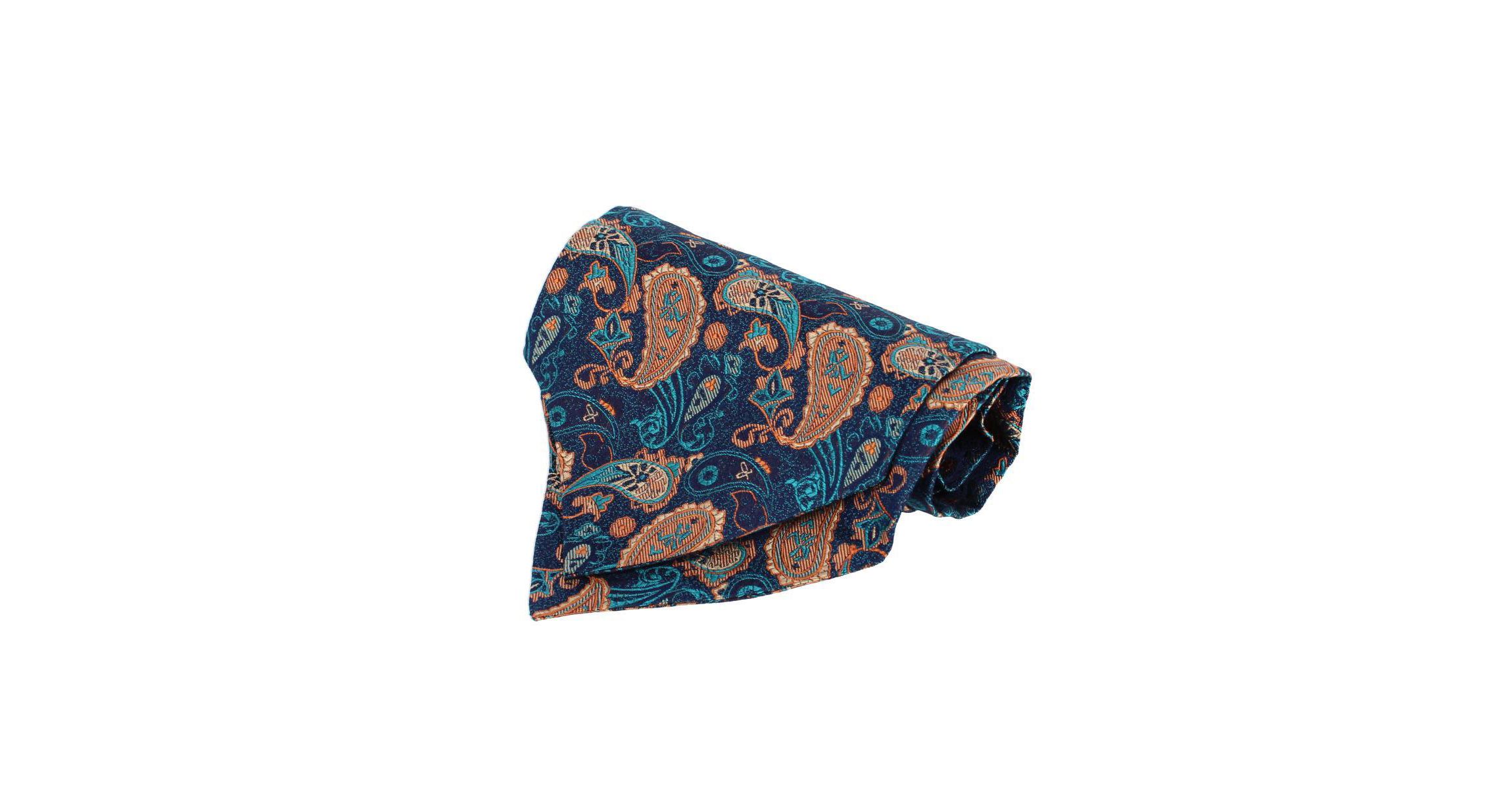 The Prince Stately Paisley Silk Ascot