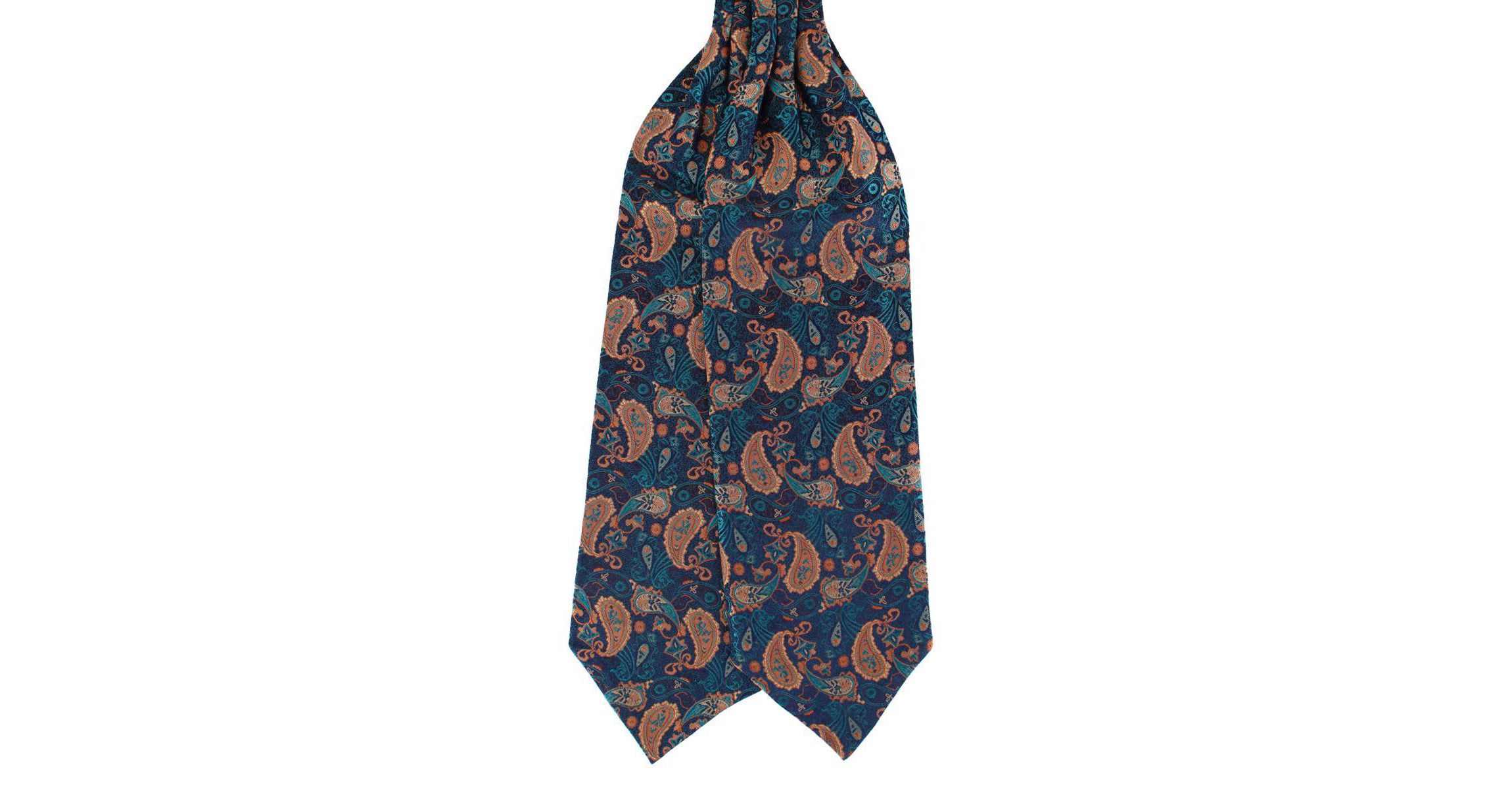 The Prince Stately Paisley Silk Ascot