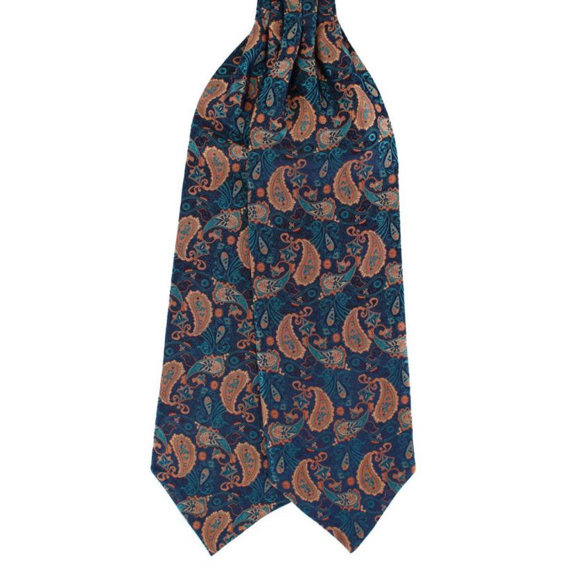 The Prince Stately Paisley Silk Ascot