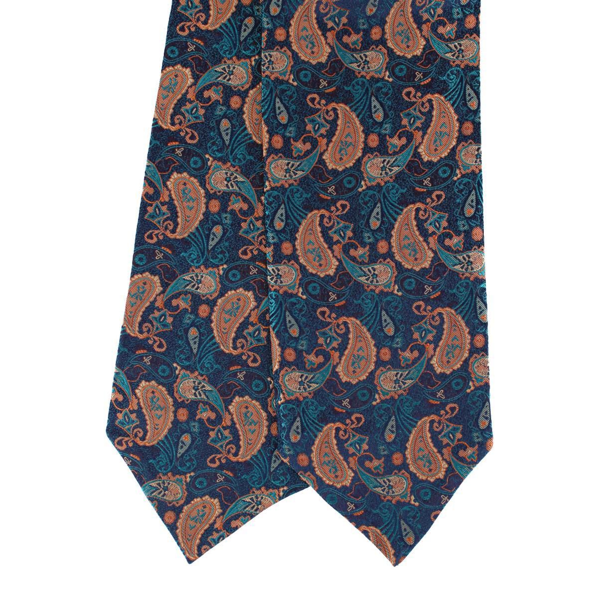 The Prince Stately Paisley Silk Ascot