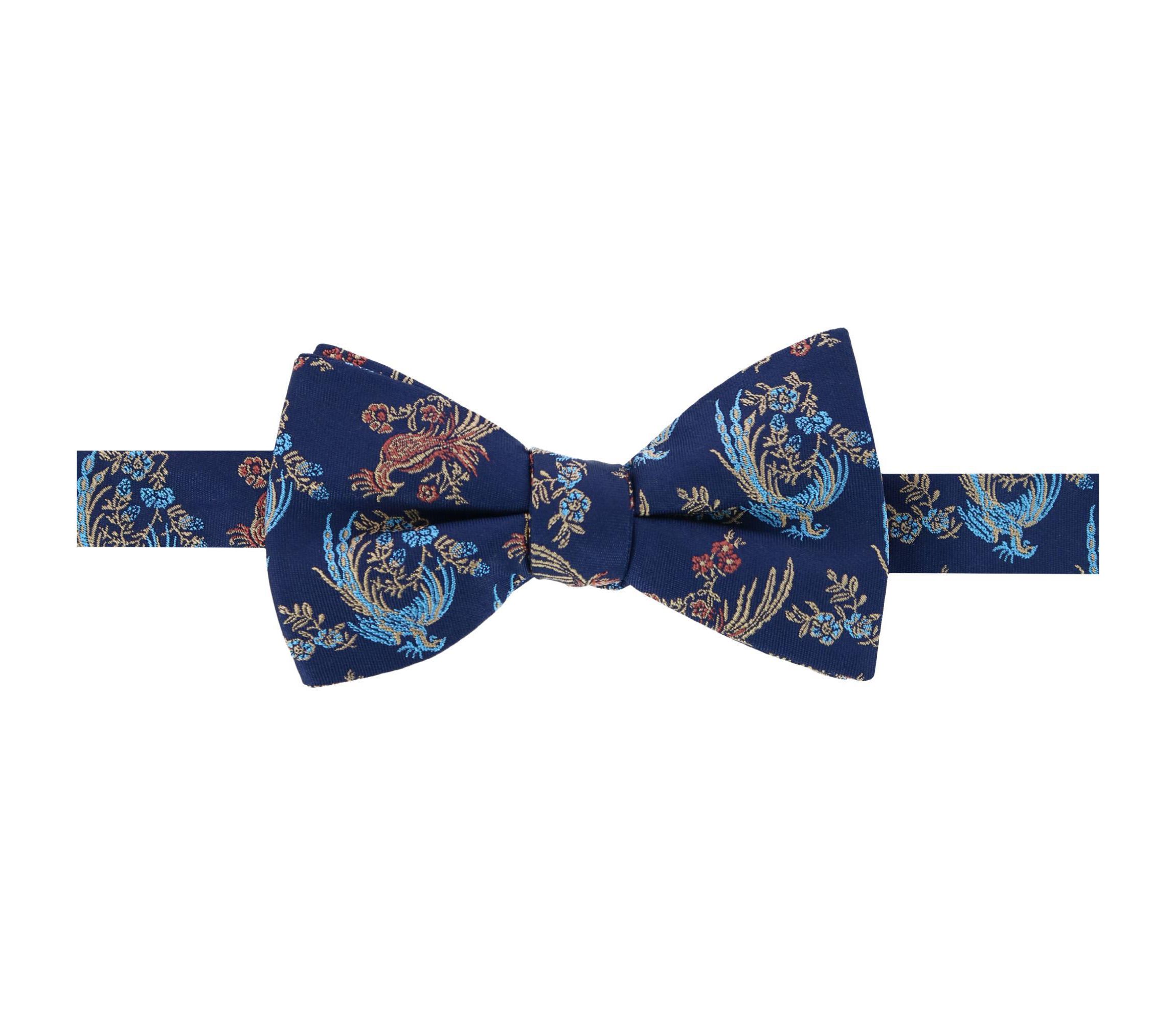 Birds of Prosperity Silk Bow Tie