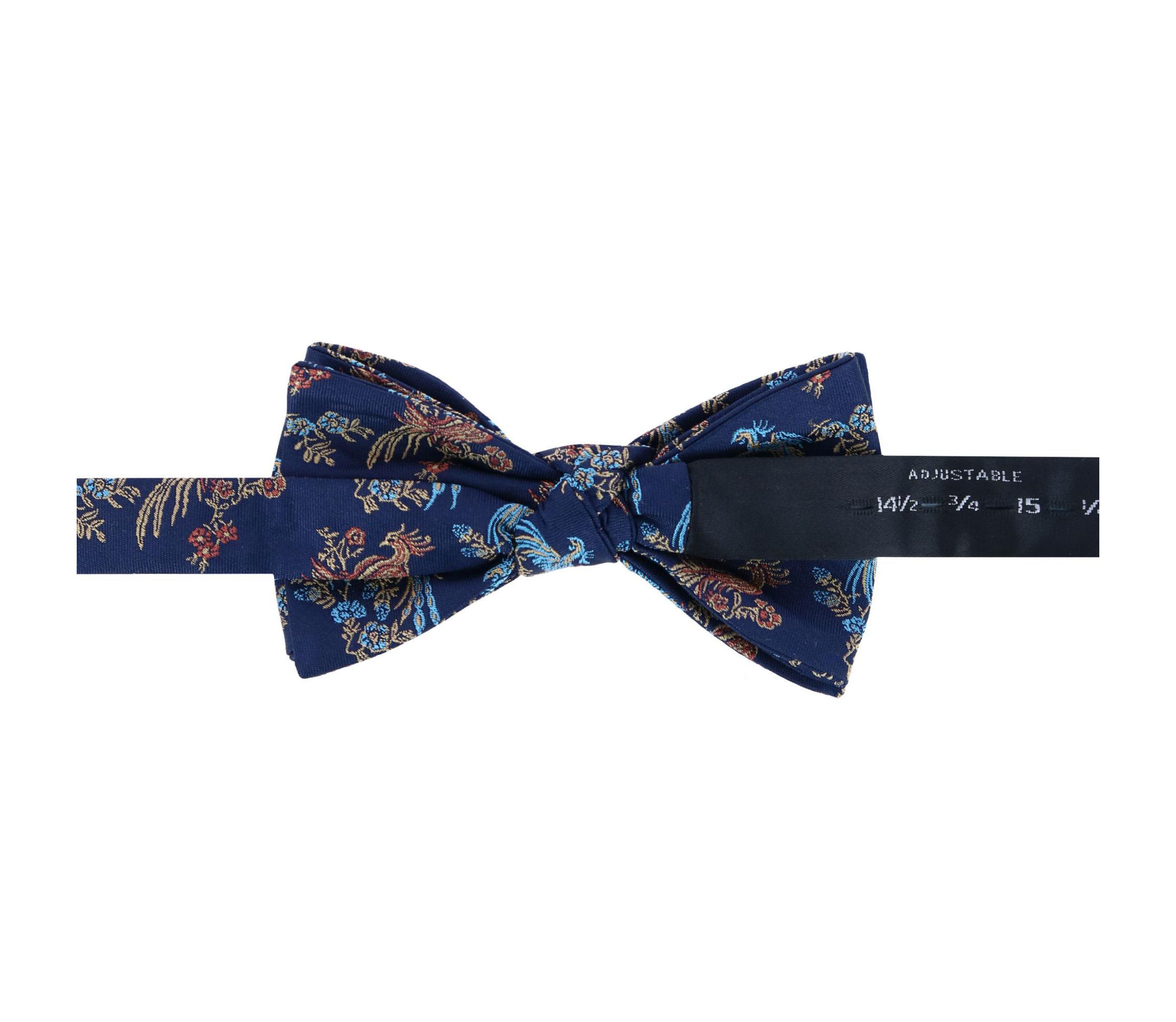 Birds of Prosperity Silk Bow Tie