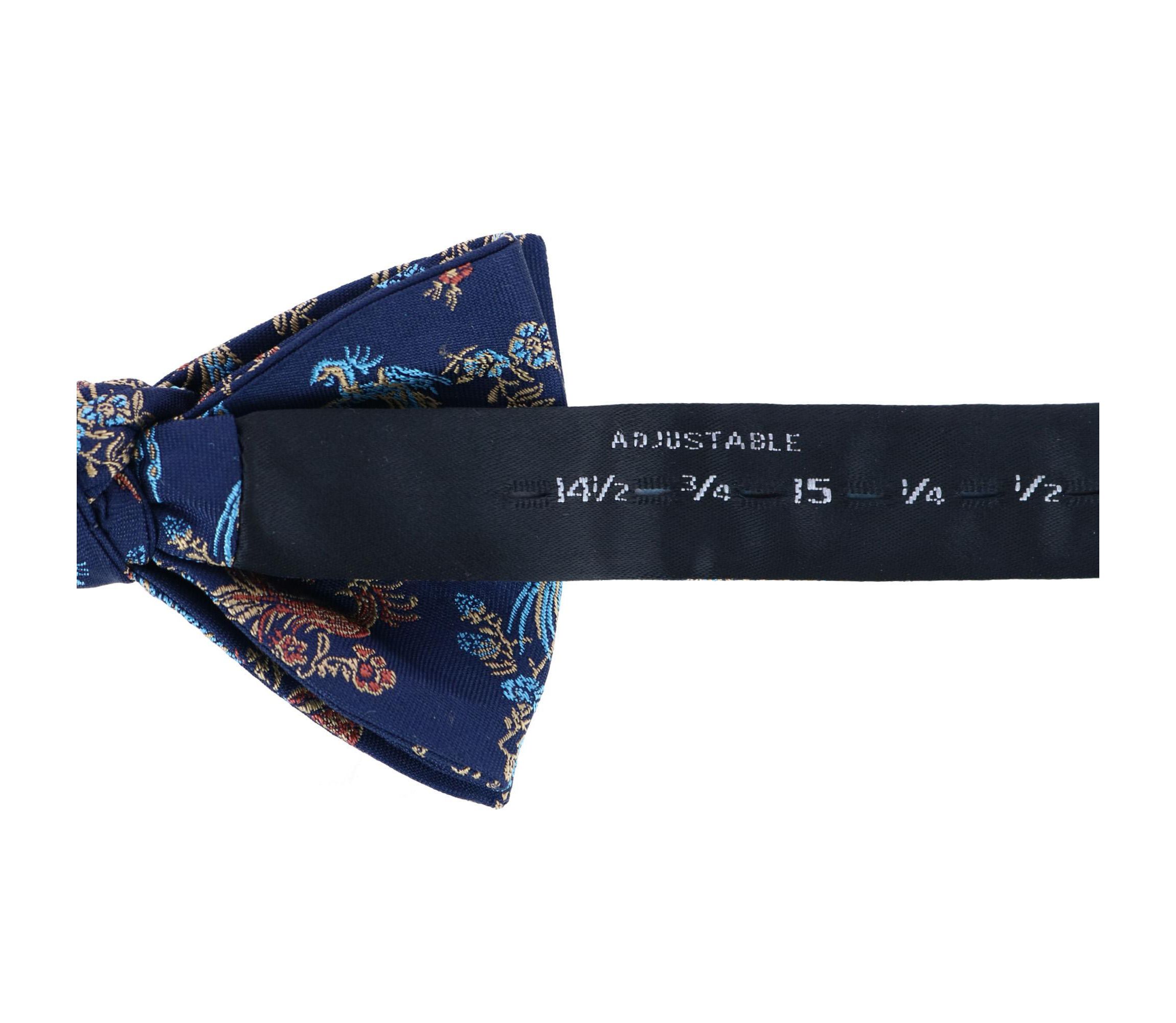 Birds of Prosperity Silk Bow Tie
