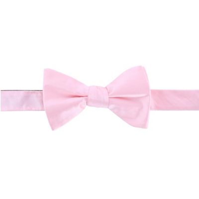 Trafalgar Men's Sutton Solid Color Silk Bow Tie