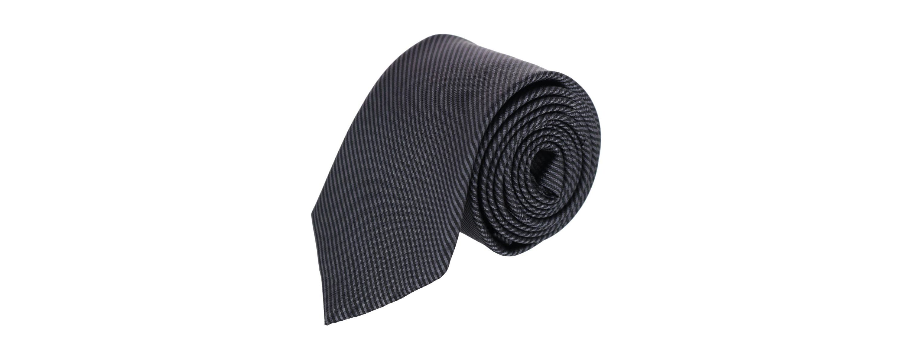 Leyton Diagonal Lined Tone on Tone Silk Necktie