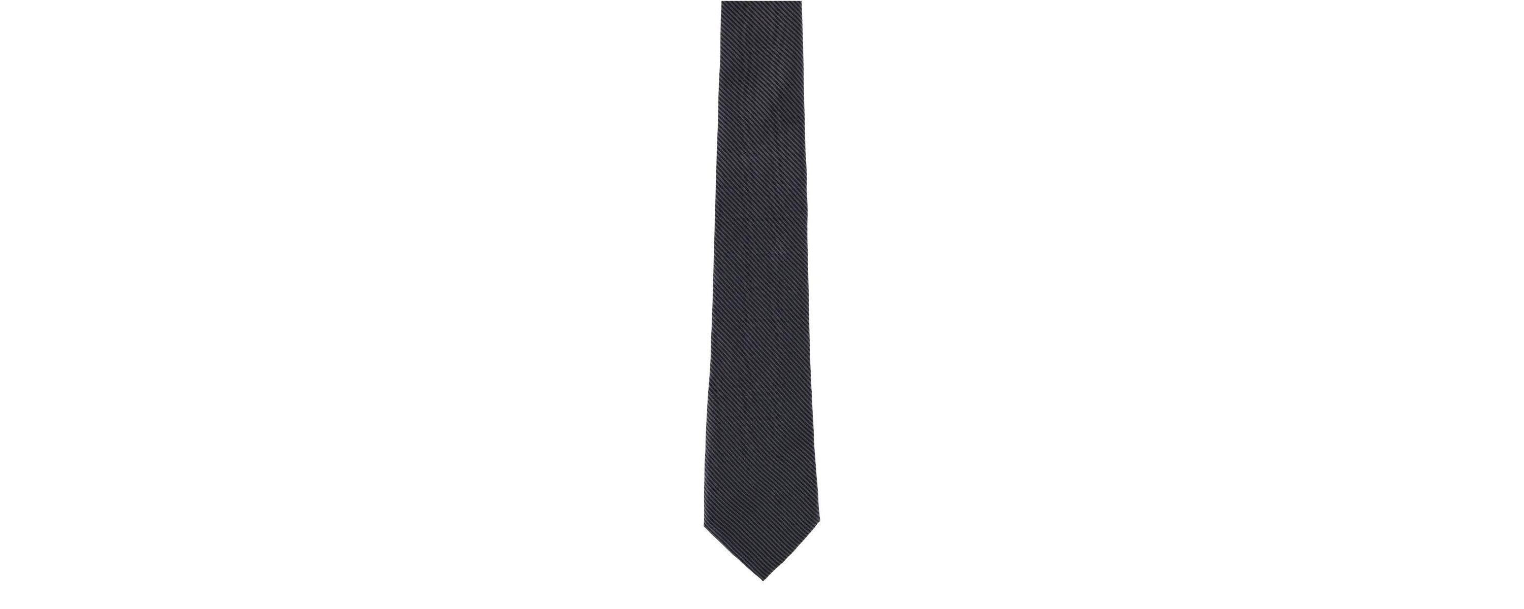 Leyton Diagonal Lined Tone on Tone Silk Necktie