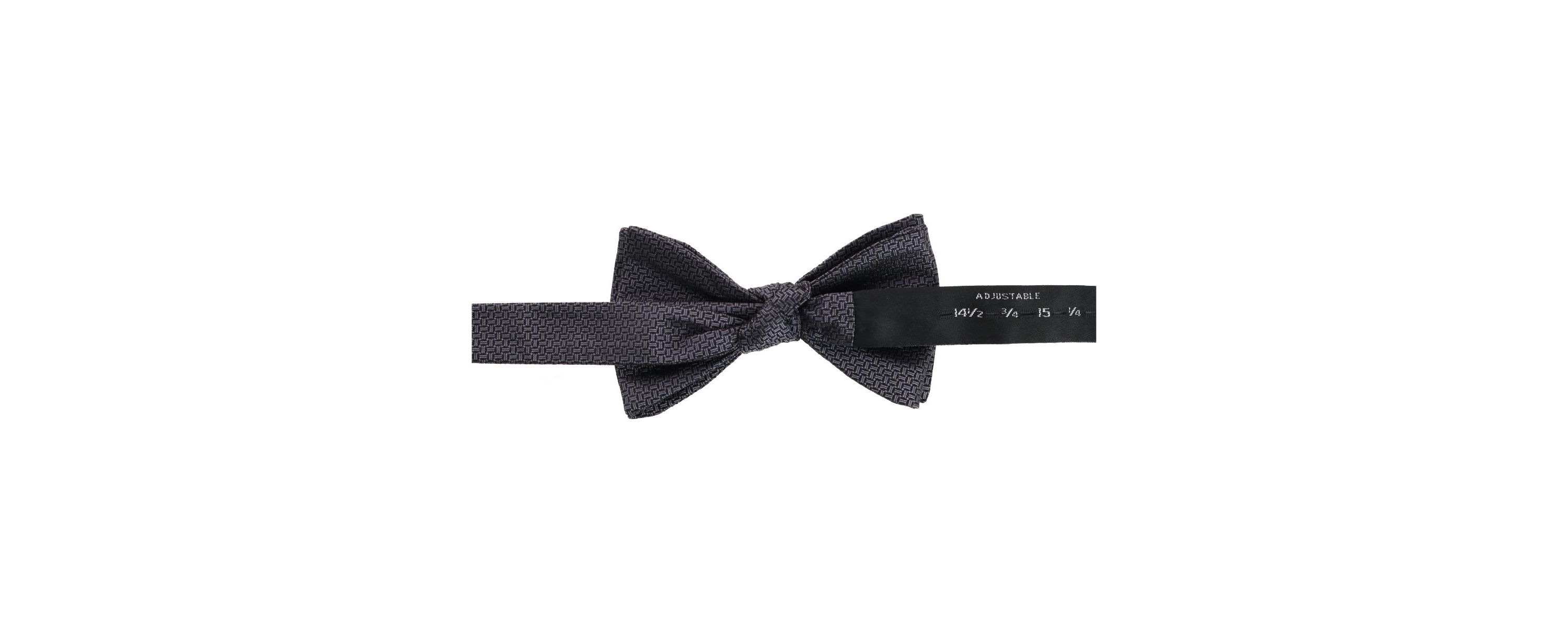 The Monte Bello Interlocked Silk Bow Tie