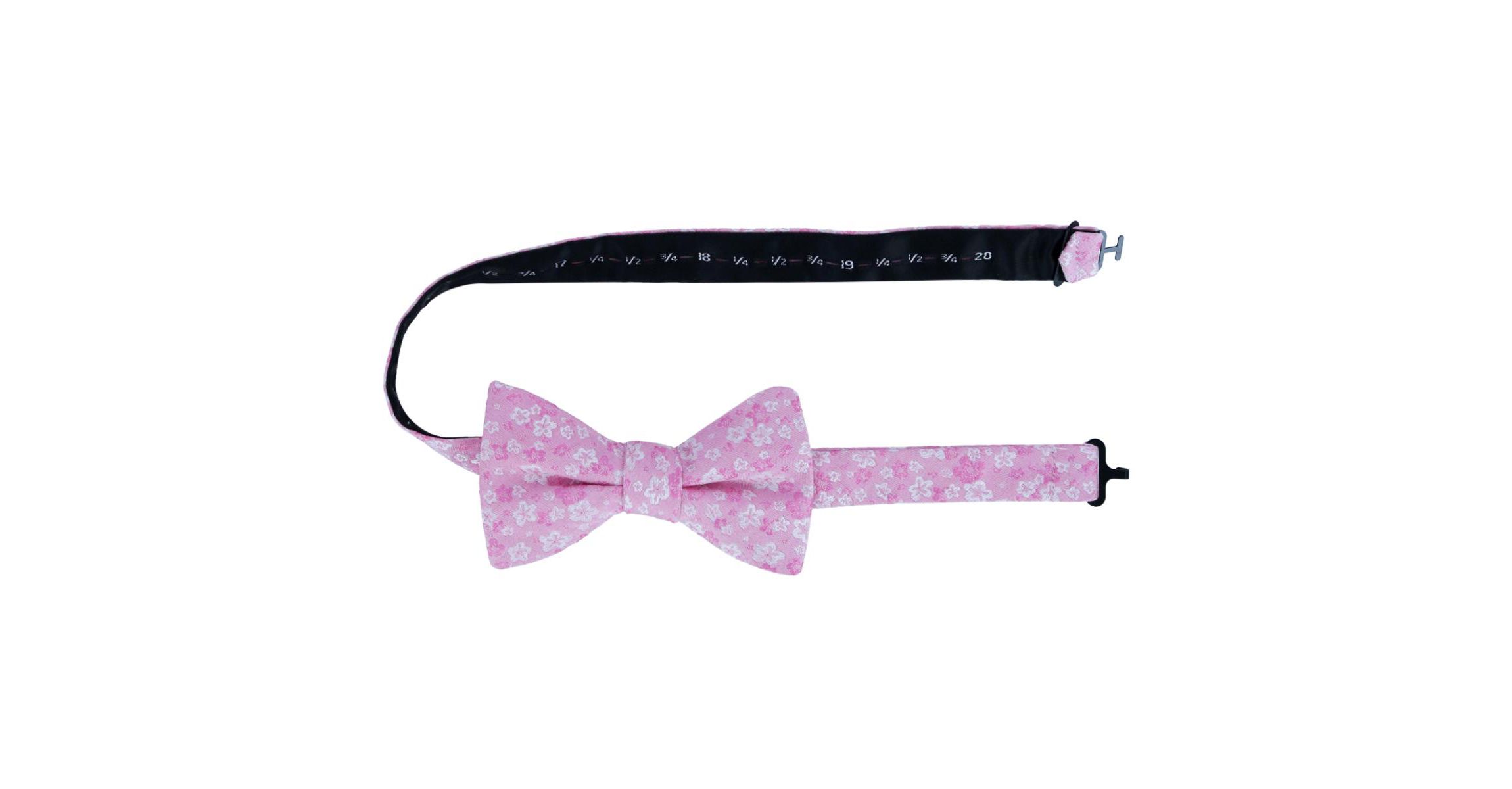 Hanami Cherry Blossom Burst Linen Blend Novelty Bowtie
