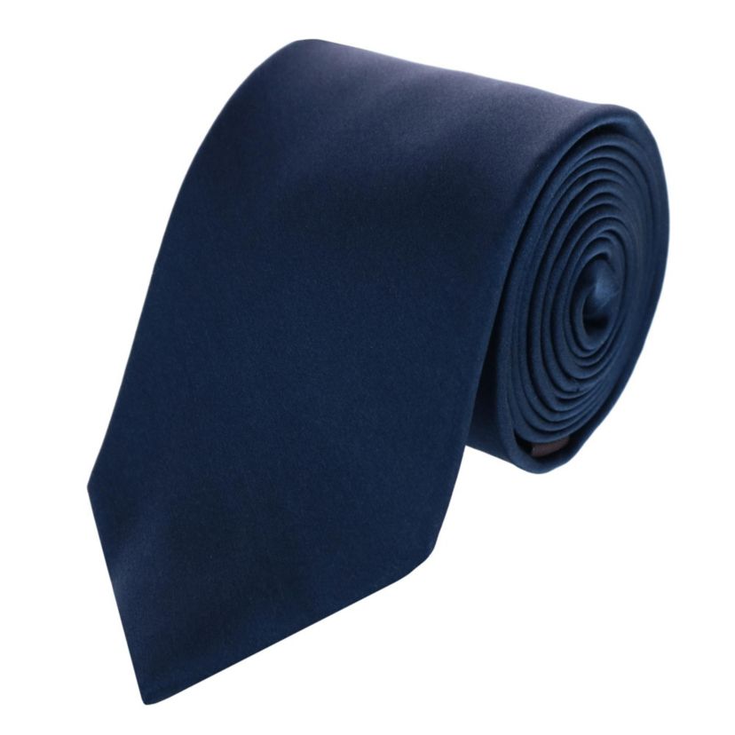 Sutton Big & Tall Solid Color Silk Necktie