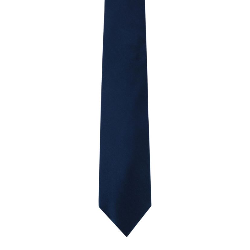 Sutton Big & Tall Solid Color Silk Necktie