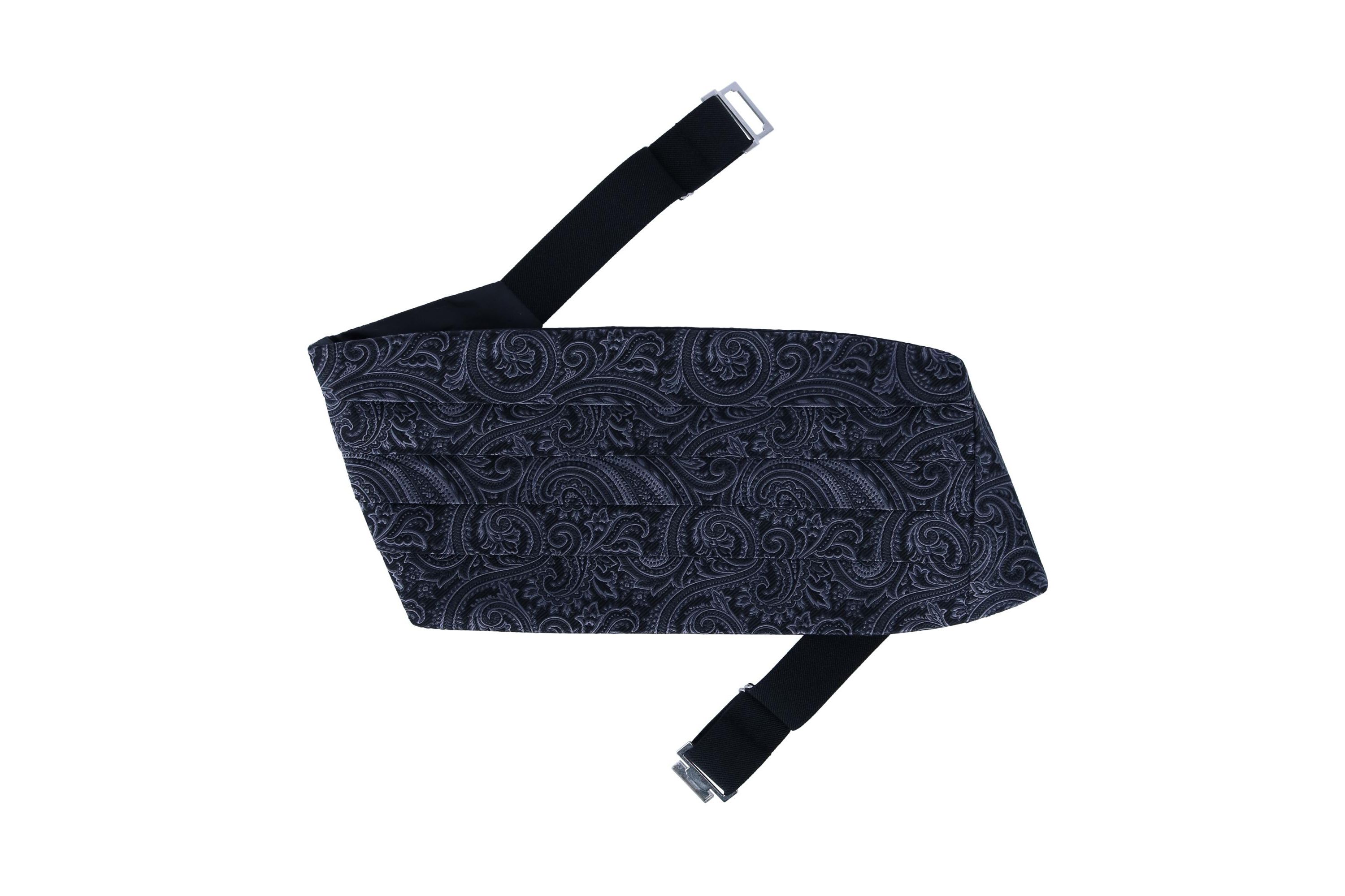 Sobee Paisley Silk Cummerbund