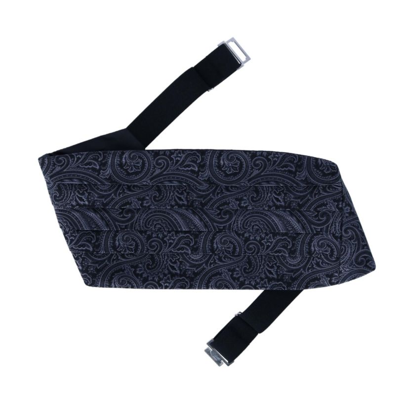 Sobee Paisley Silk Cummerbund