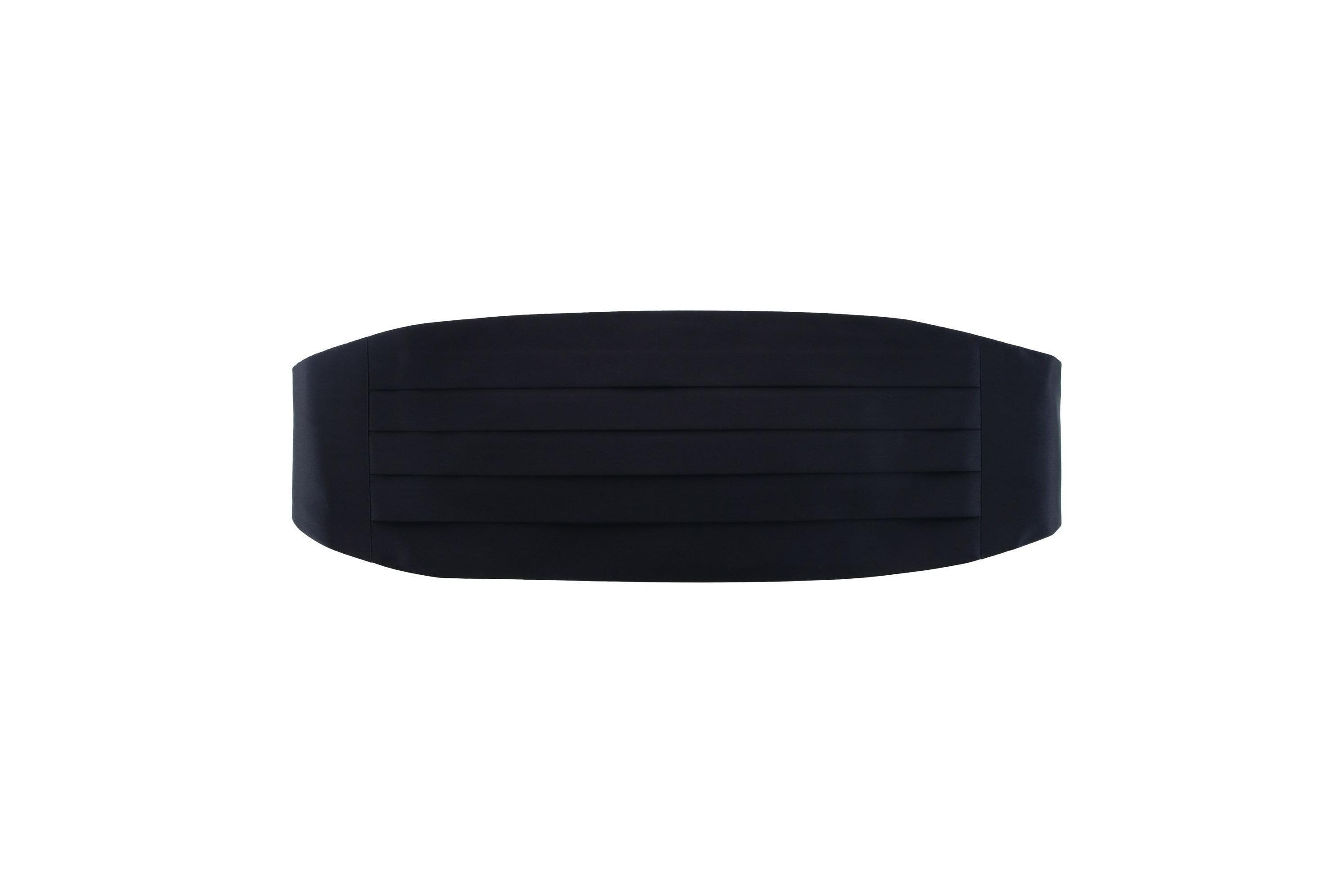 Sutton Solid Color Silk Cummerbund