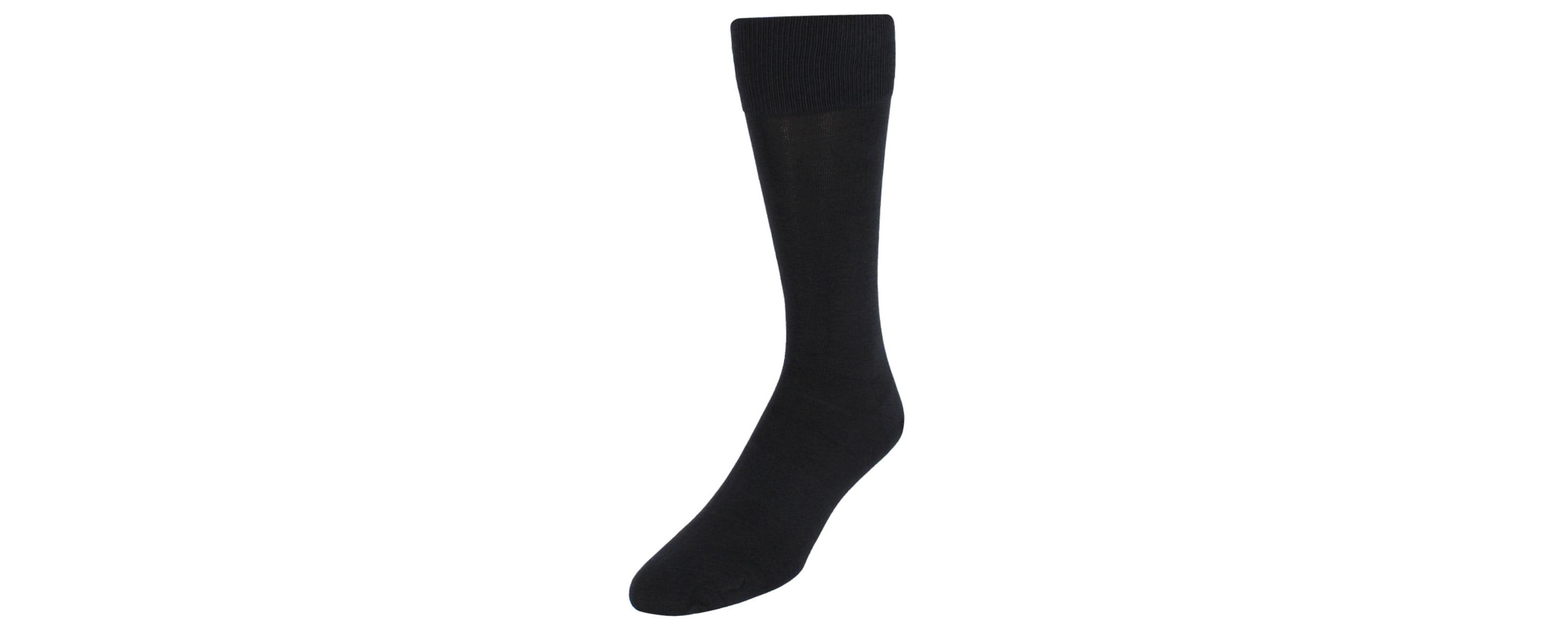 Sasha Solid Colored Mid-Calf Pima Cotton Socks (1 Pair)