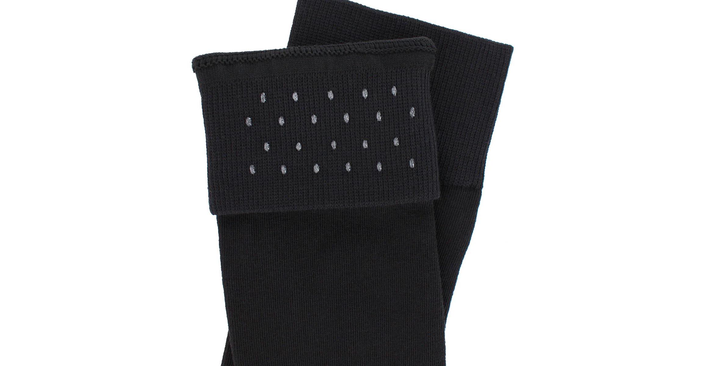 Holden Herringbone Mid-Calf Pima Cotton Socks (1 Pair)