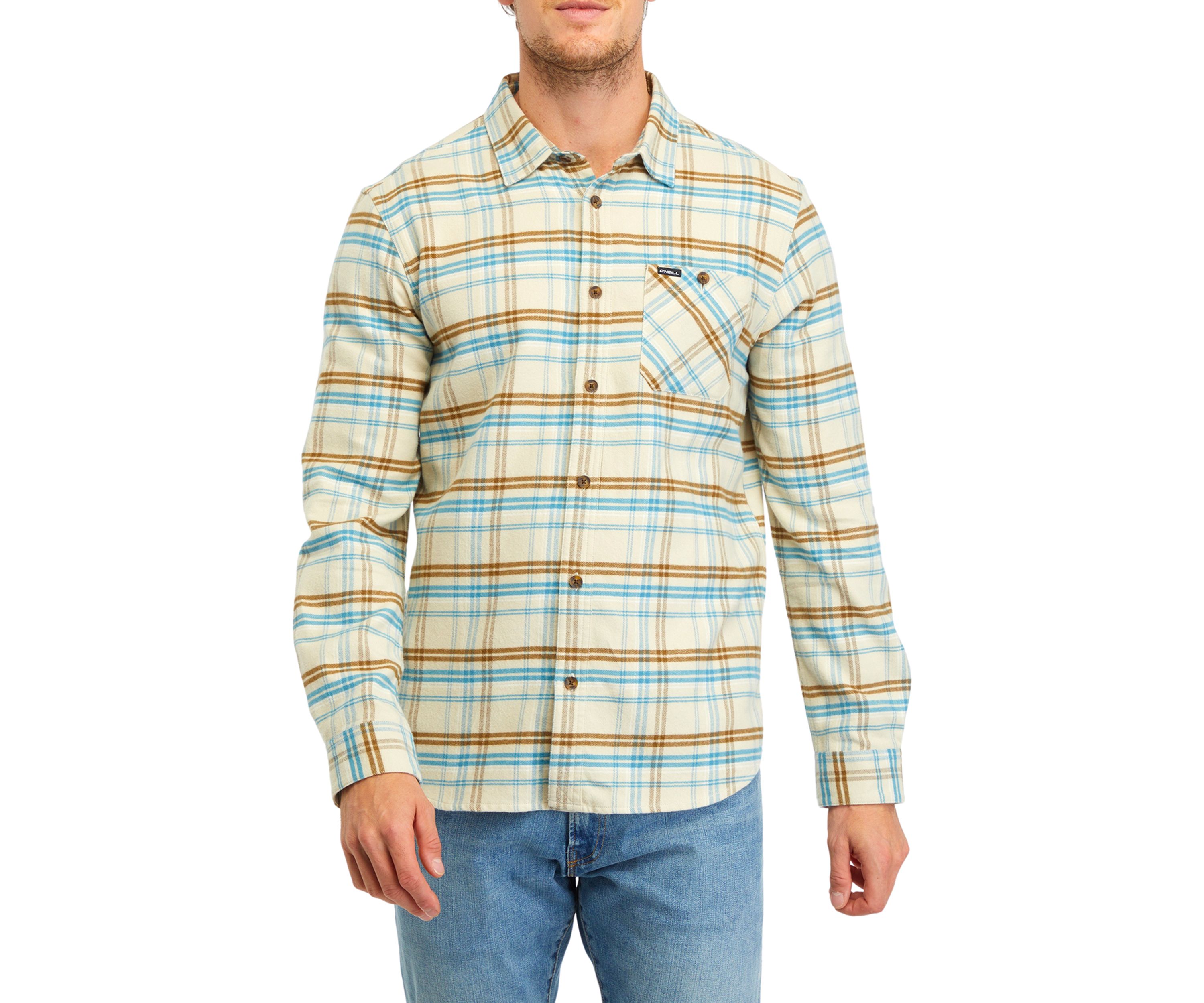 Mens Redmond Plaid Flannel Shirt