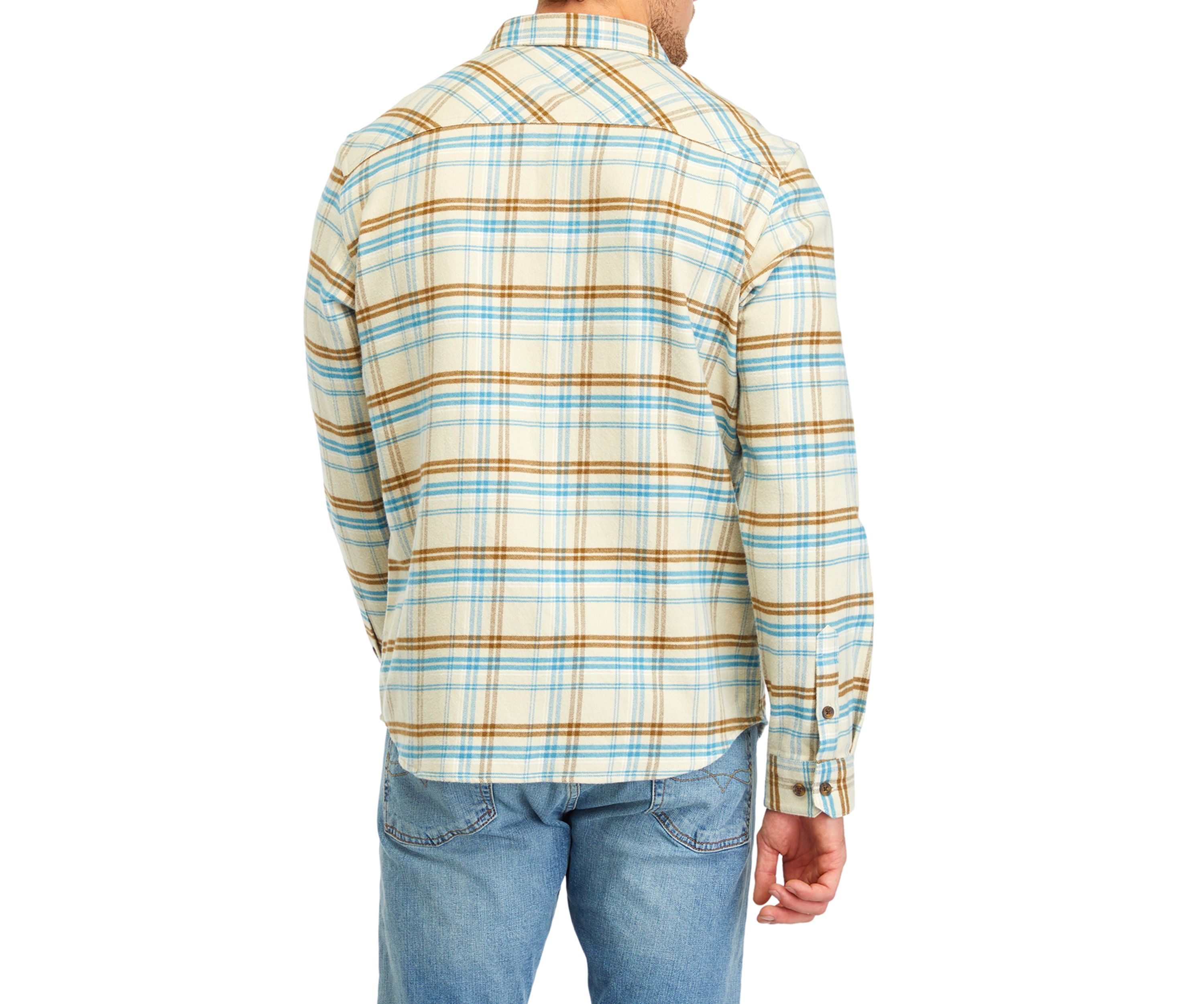 Mens Redmond Plaid Flannel Shirt
