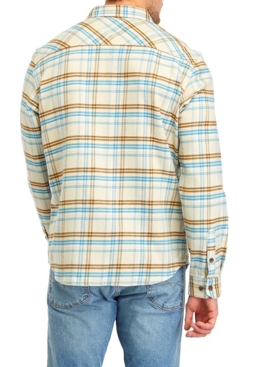 Mens Redmond Plaid Flannel Shirt