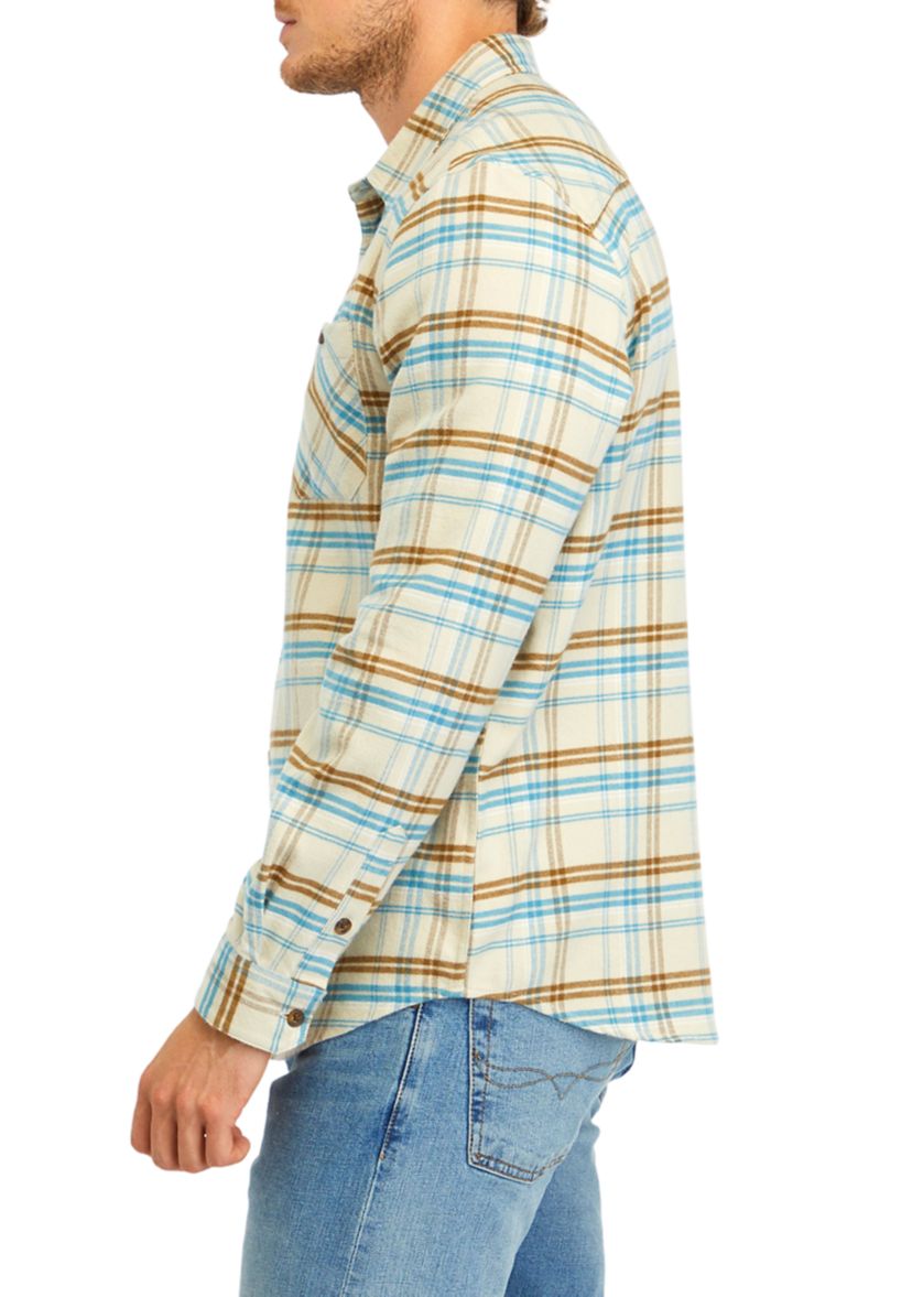 Mens Redmond Plaid Flannel Shirt