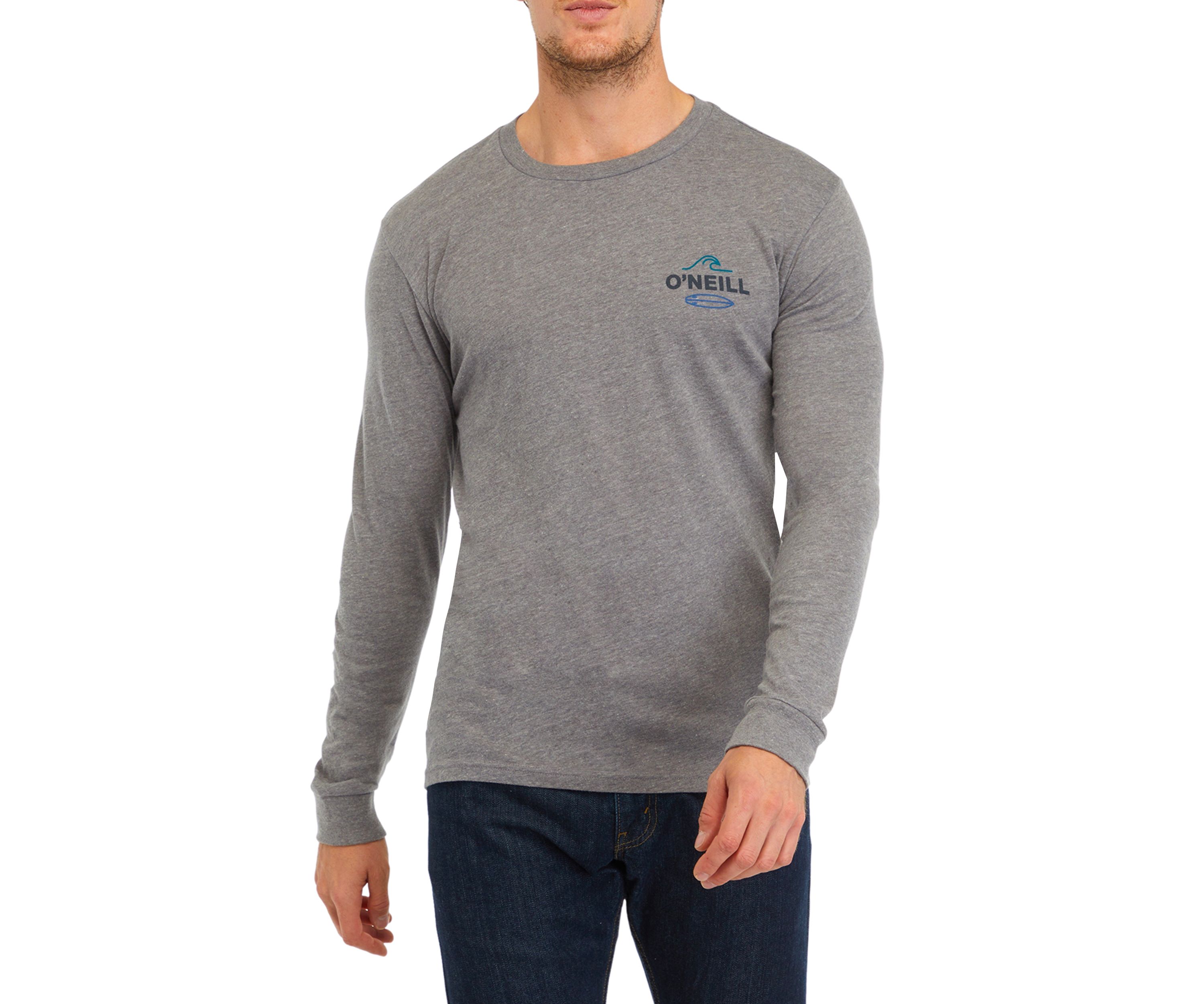 Mens Rip Tide Long Sleeve Graphic T-Shirt