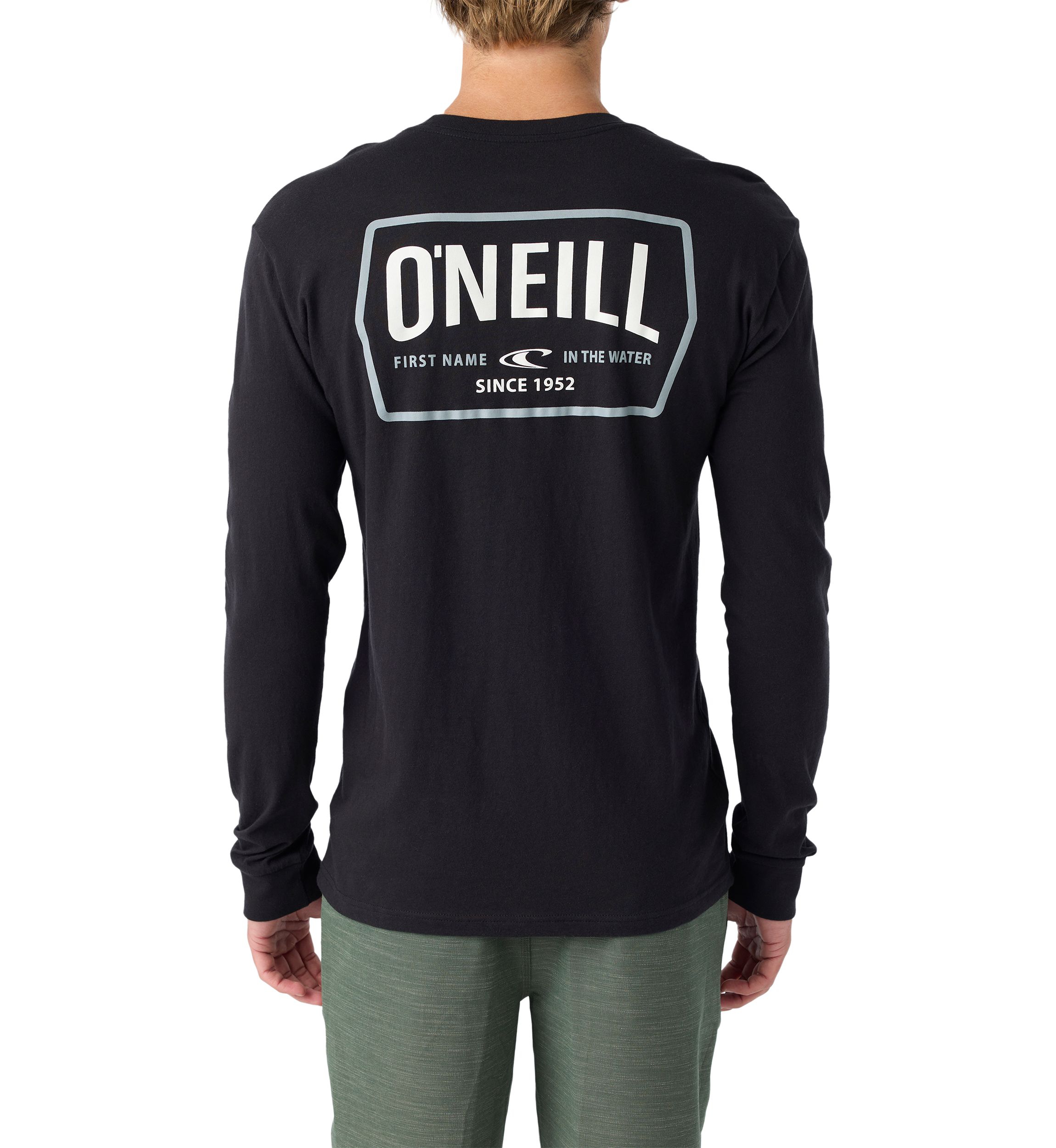 Mens Dither Long Sleeve Graphic T-Shirt