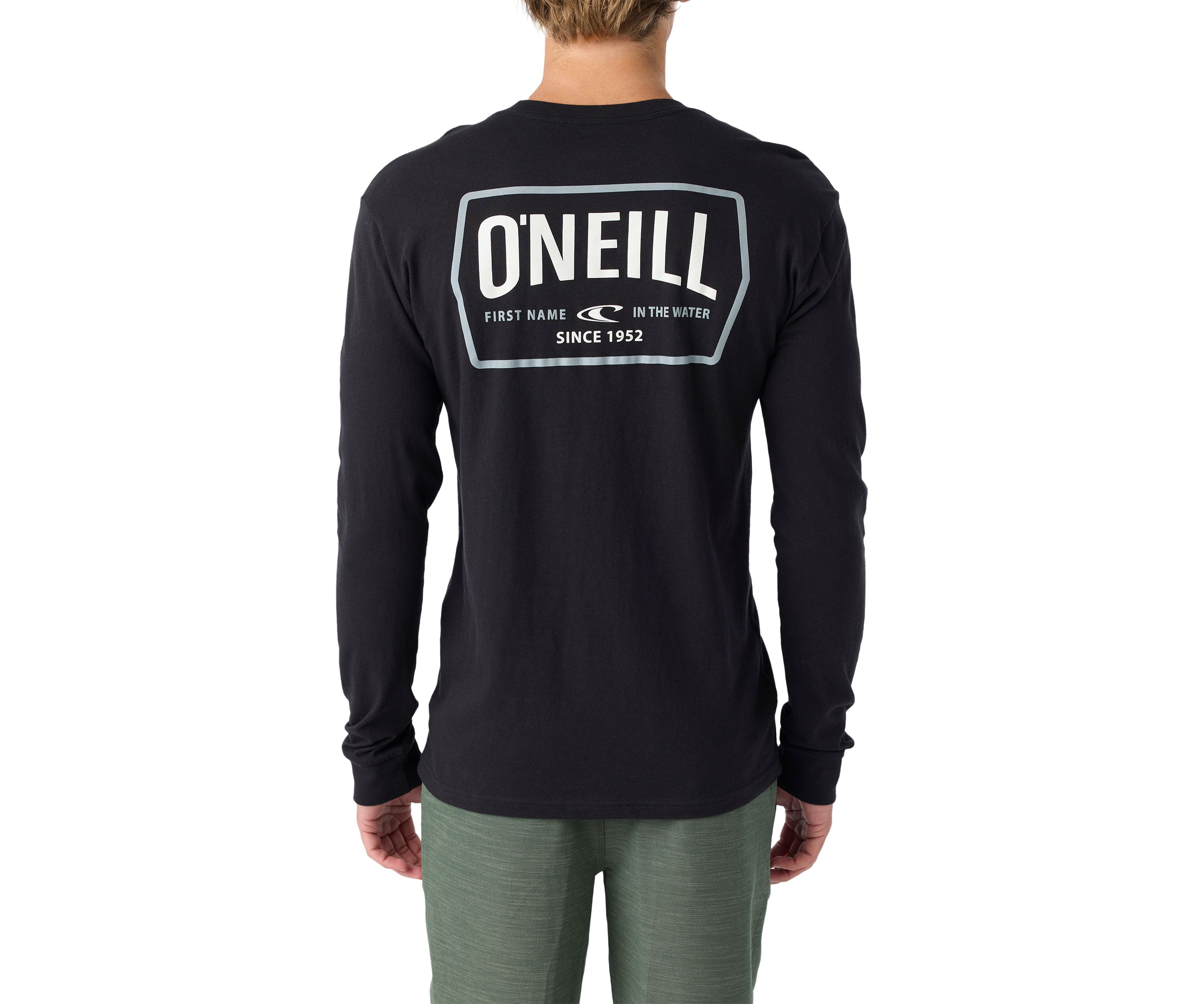 Mens Dither Long Sleeve Graphic T-Shirt