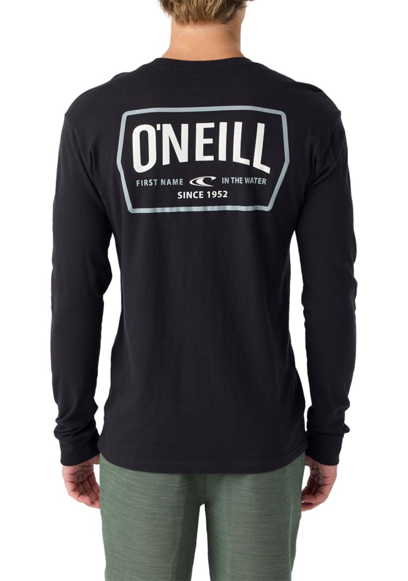Mens Dither Long Sleeve Graphic T-Shirt
