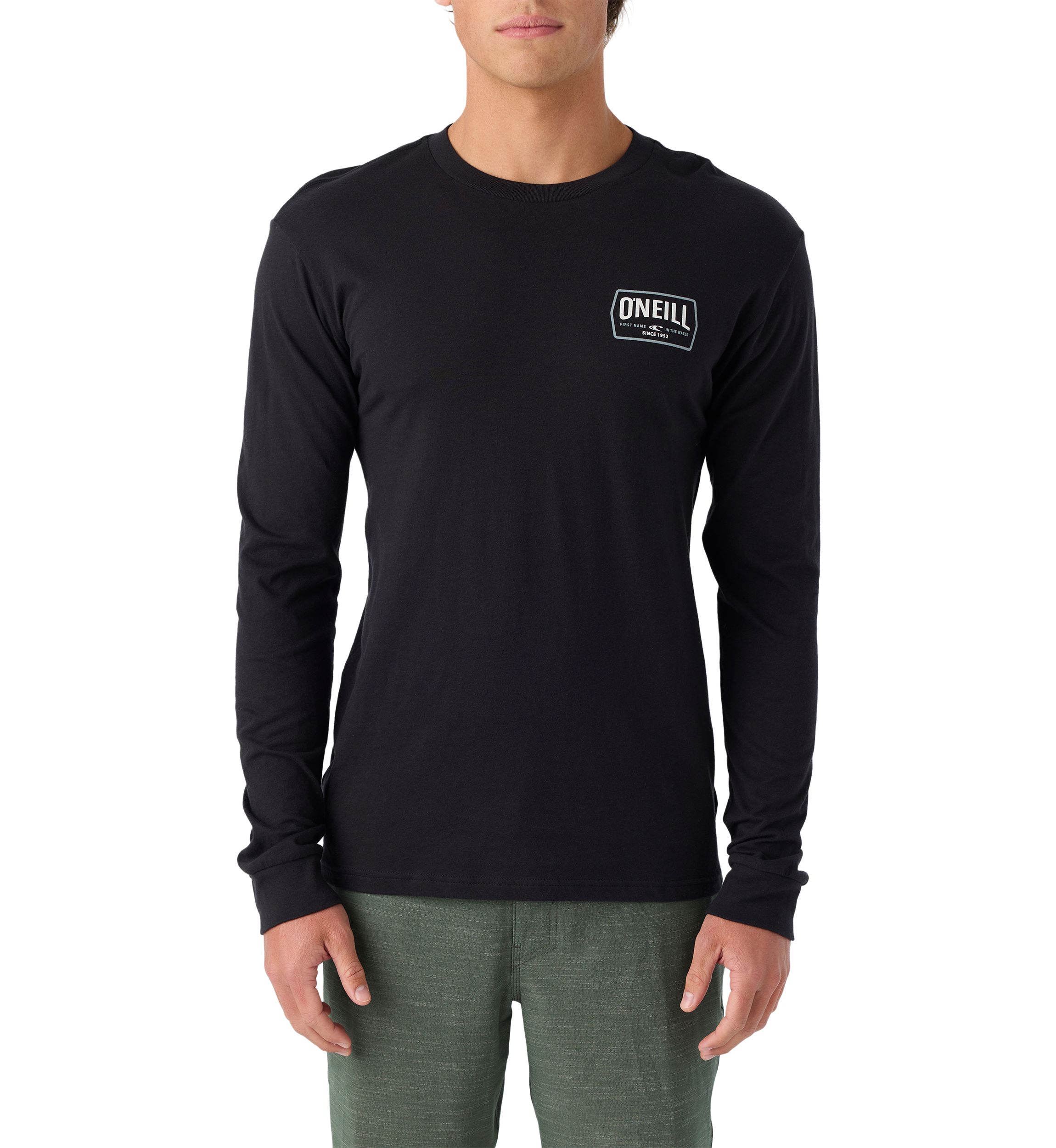Mens Dither Long Sleeve Graphic T-Shirt