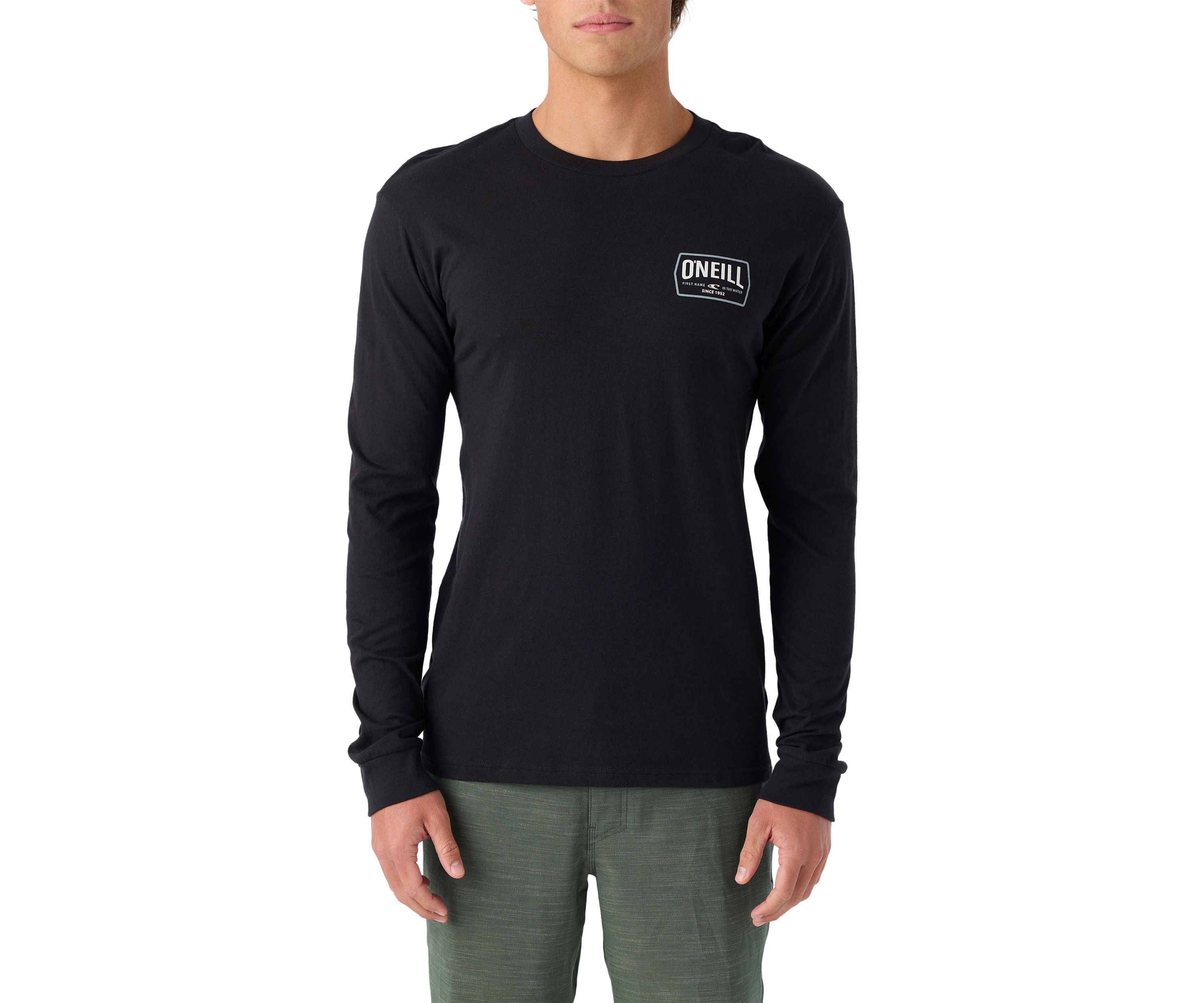 Mens Dither Long Sleeve Graphic T-Shirt