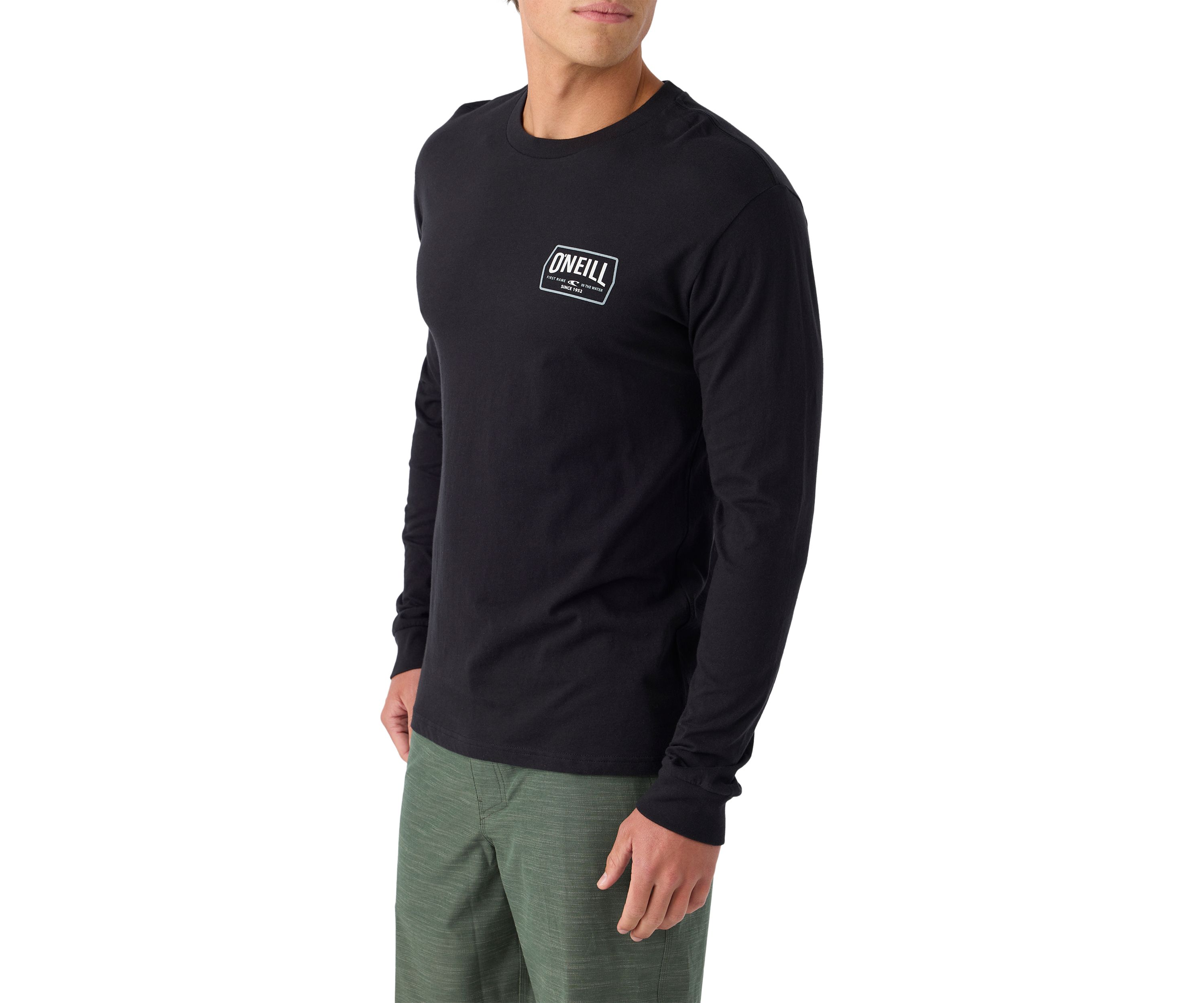 Mens Dither Long Sleeve Graphic T-Shirt