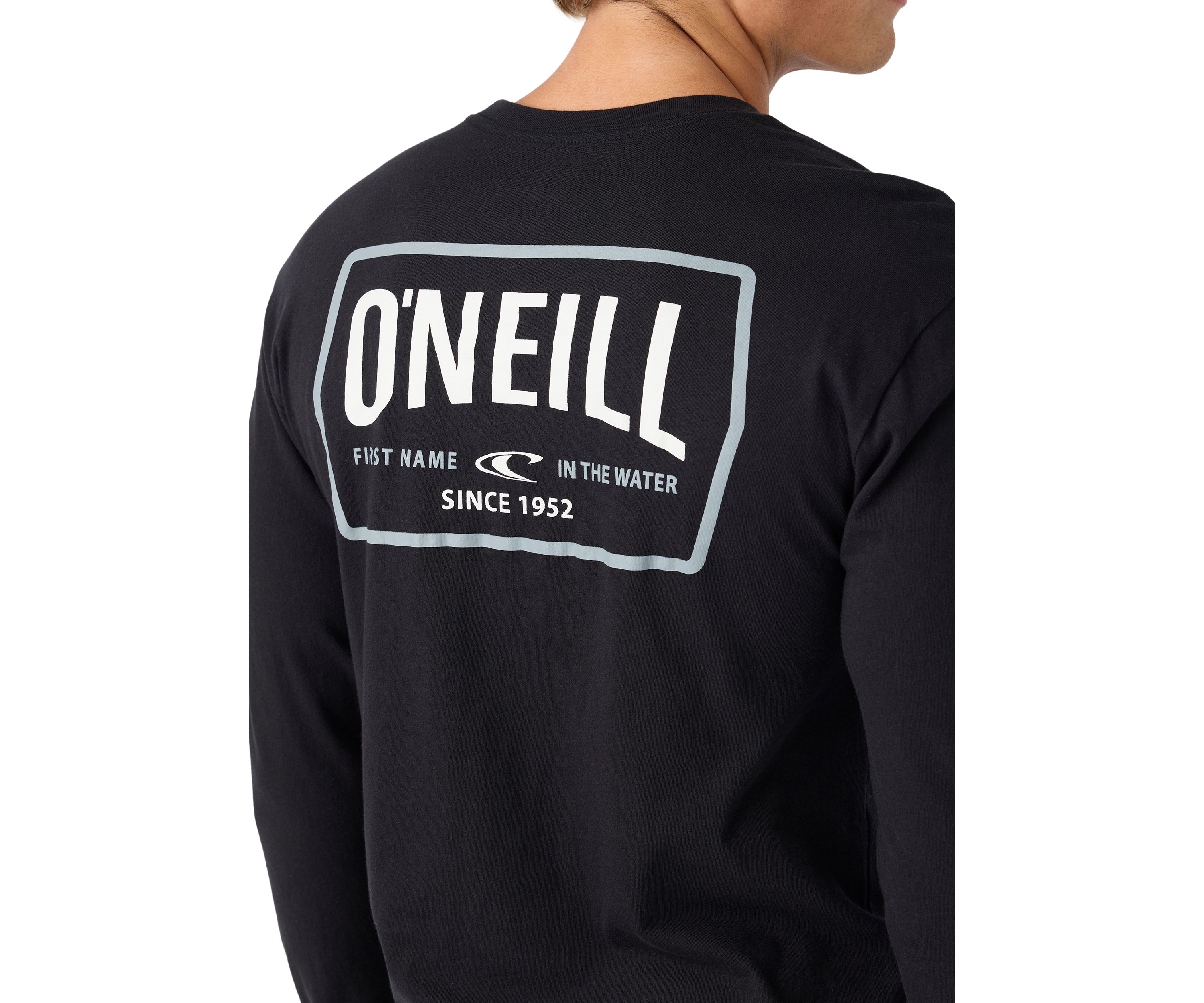 Mens Dither Long Sleeve Graphic T-Shirt