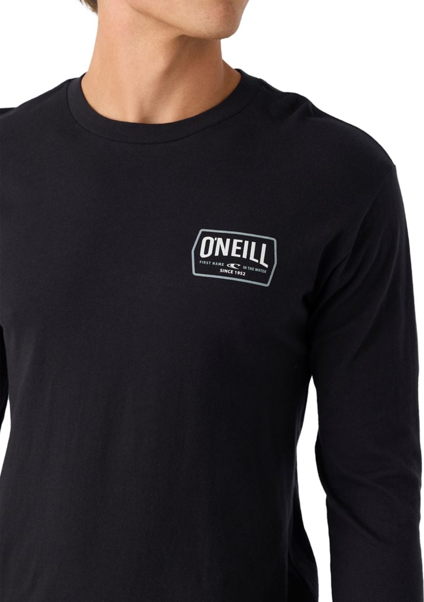 Mens Dither Long Sleeve Graphic T-Shirt