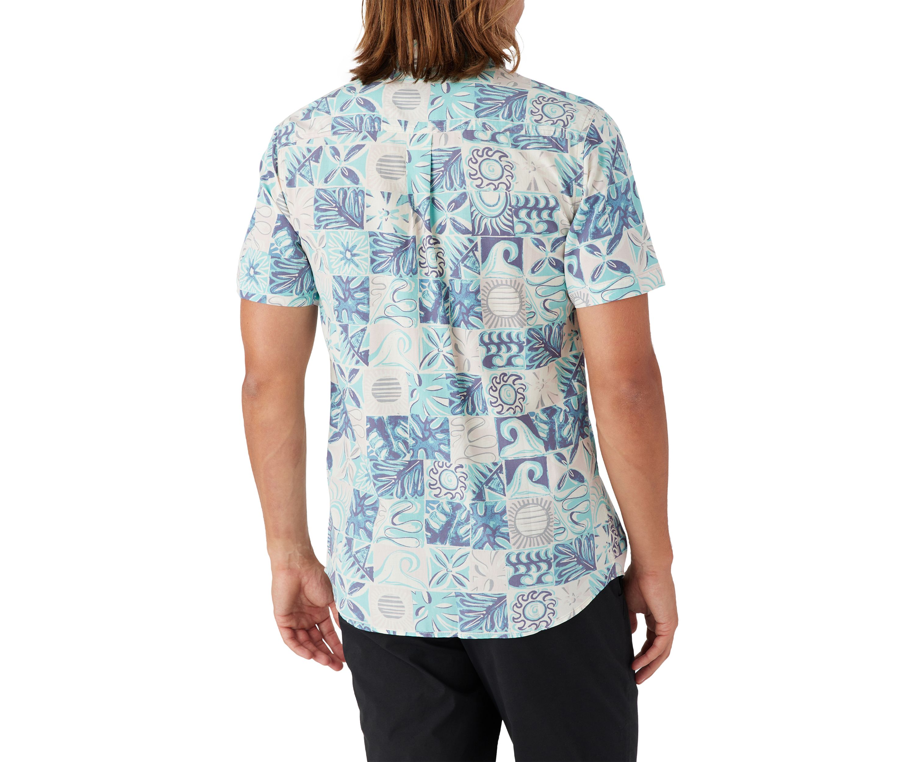 Mens Oasis Eco Short Sleeve Modern Woven Shirt