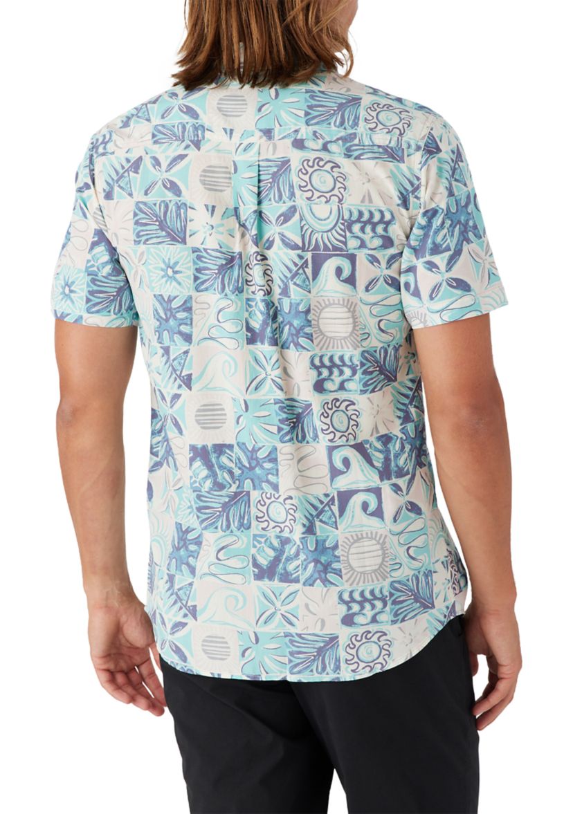 Mens Oasis Eco Short Sleeve Modern Woven Shirt