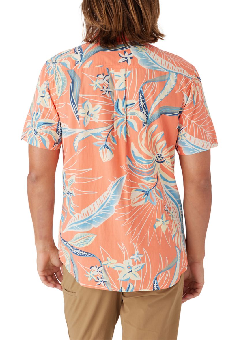Mens Oasis Eco Short Sleeve Standard Woven Shirt