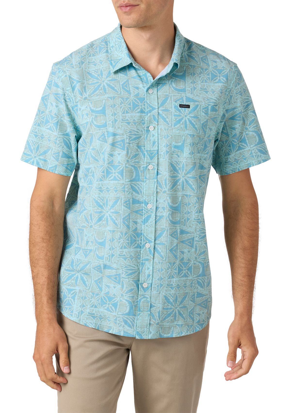 Traveler UPF Traverse Slub Short Sleeve Relaxed Shirt 