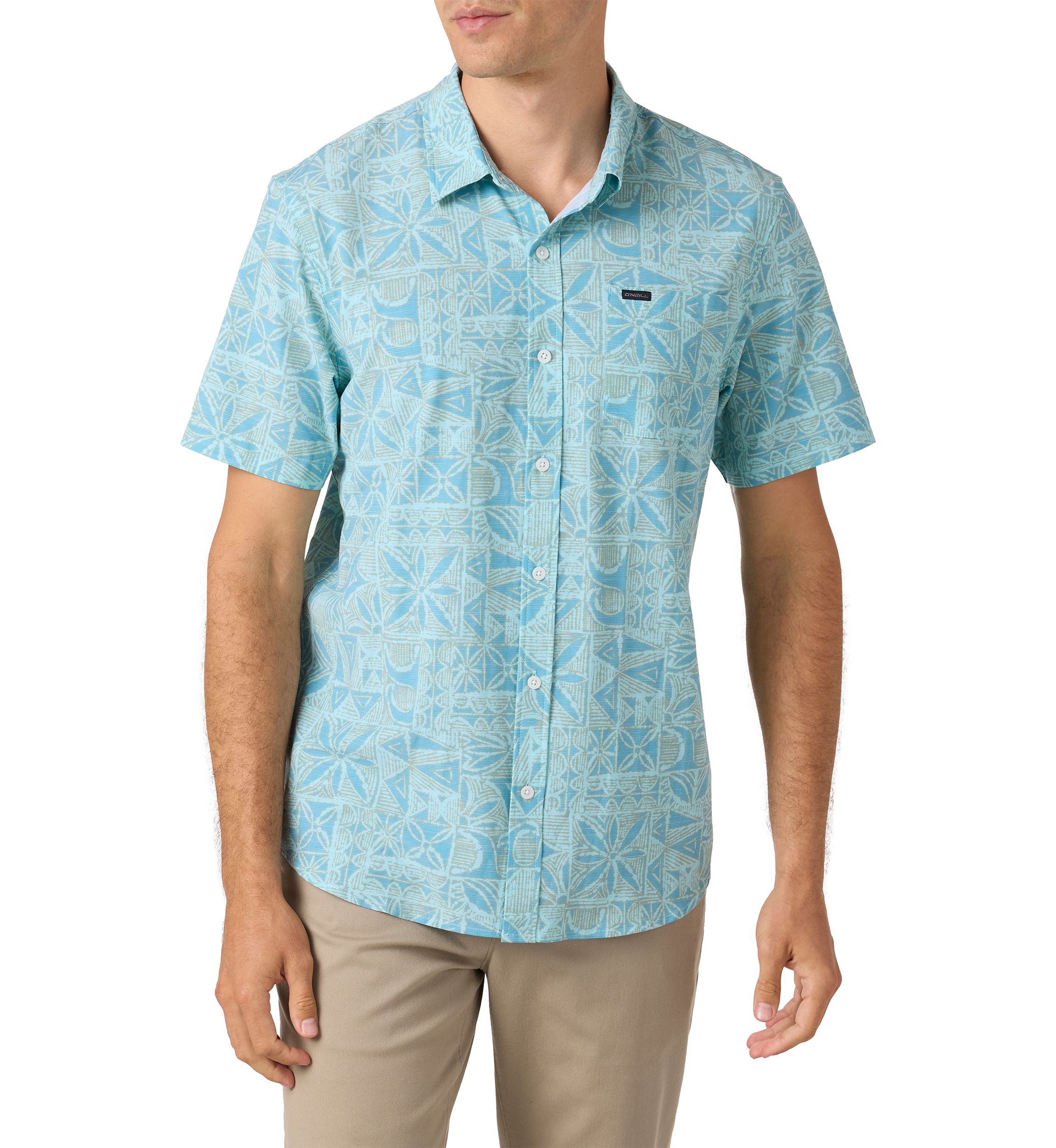 Traveler UPF Traverse Slub Short Sleeve Relaxed Shirt 