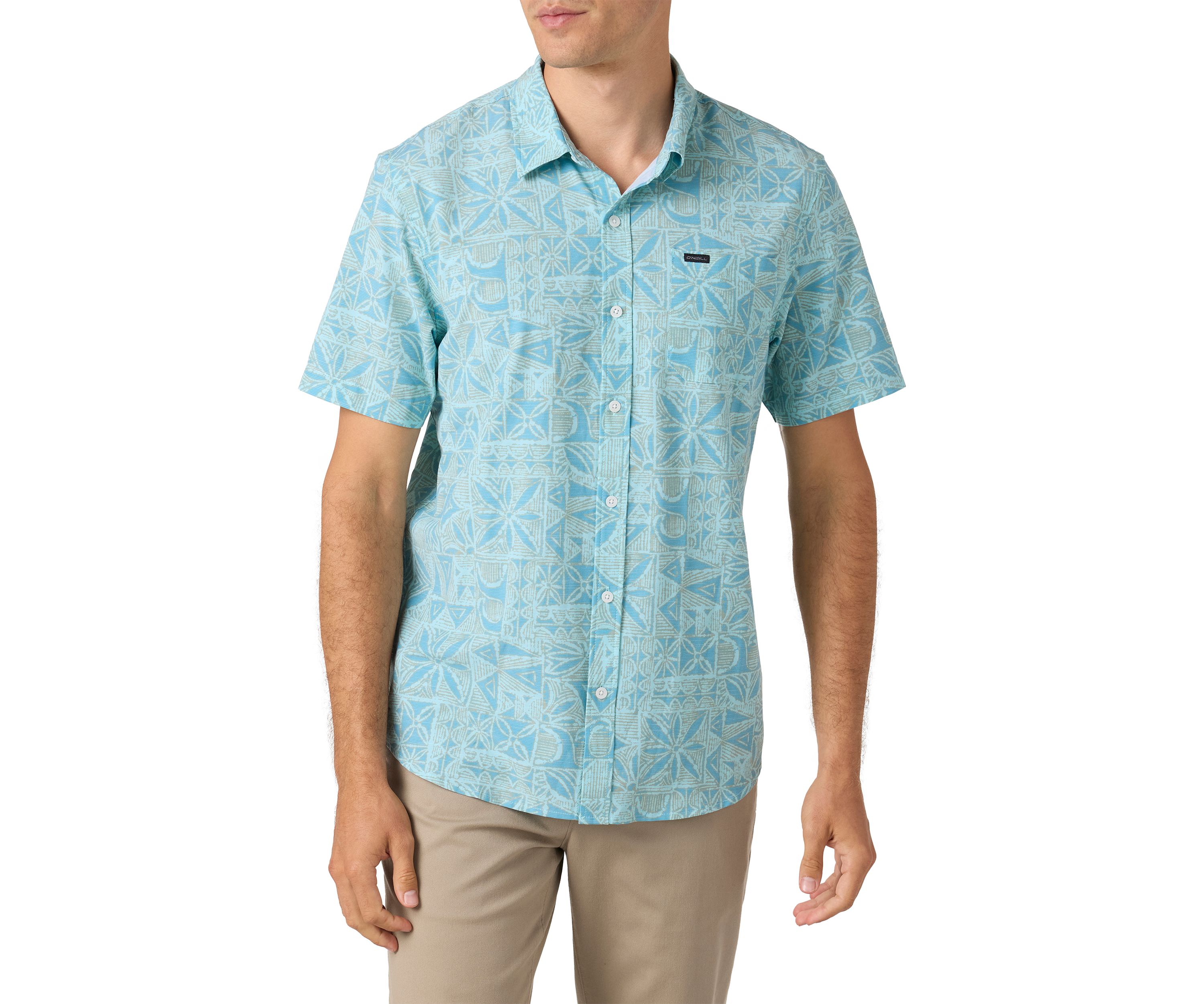 Traveler UPF Traverse Slub Short Sleeve Relaxed Shirt 