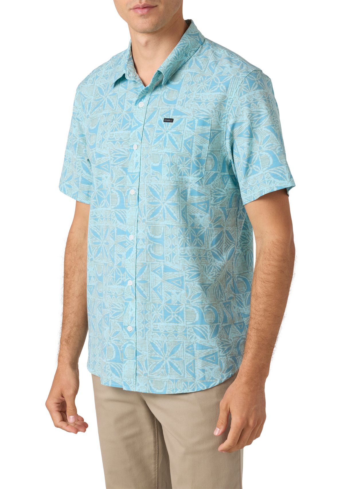 Traveler UPF Traverse Slub Short Sleeve Relaxed Shirt 