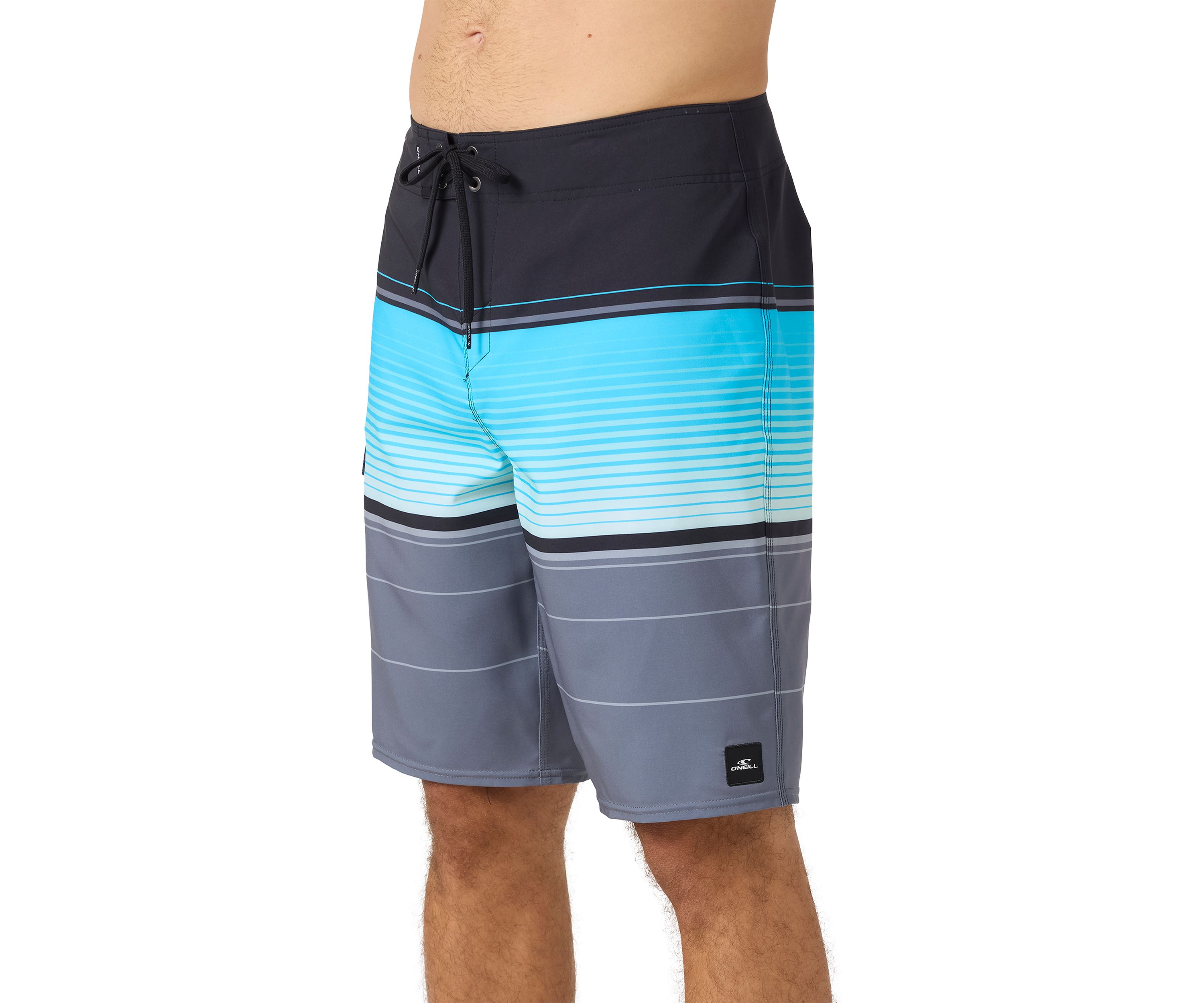 Lennox Stripe Swim Shorts