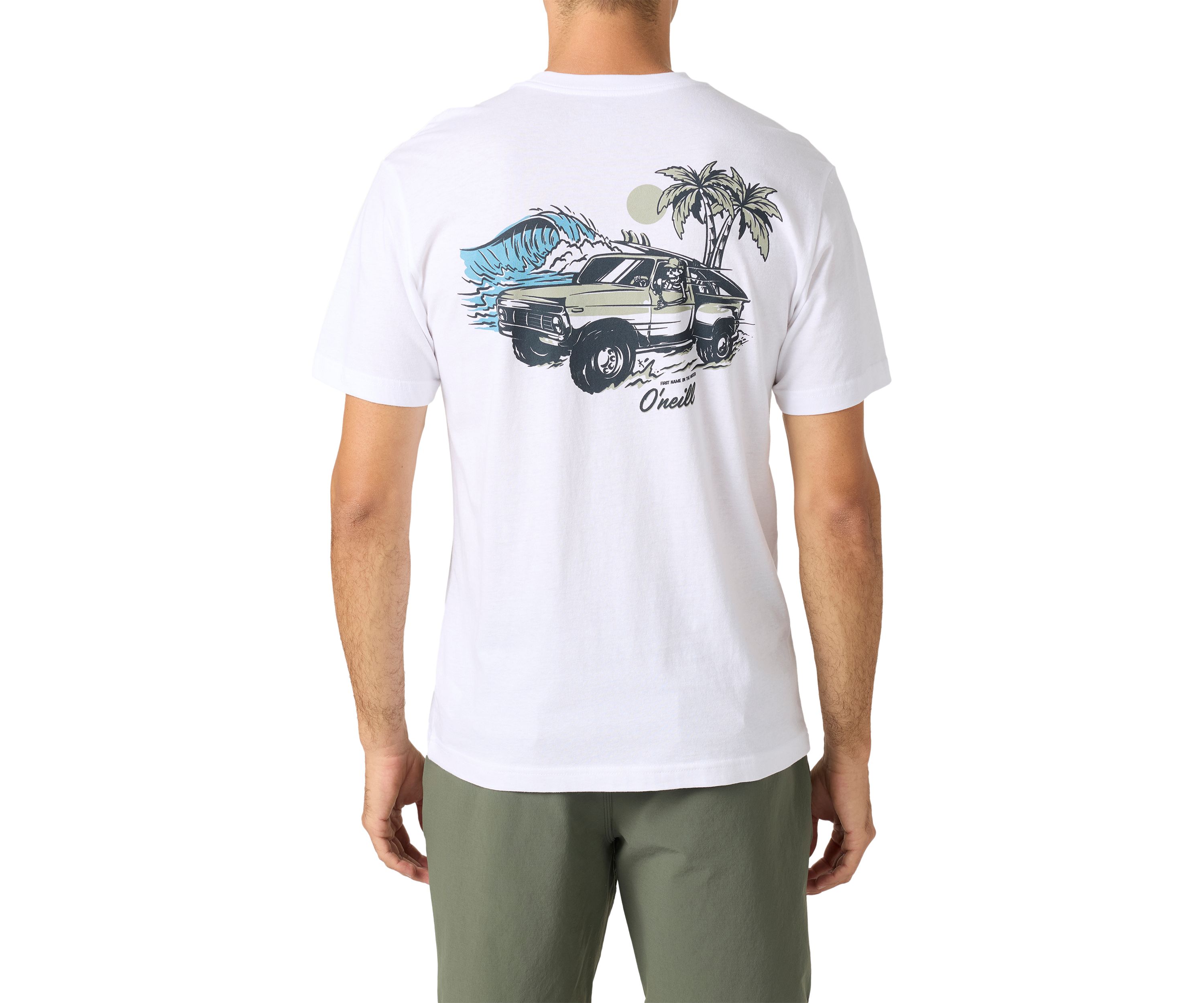 Mens Sand Spit Short Sleeve Graphic T-Shirt 
