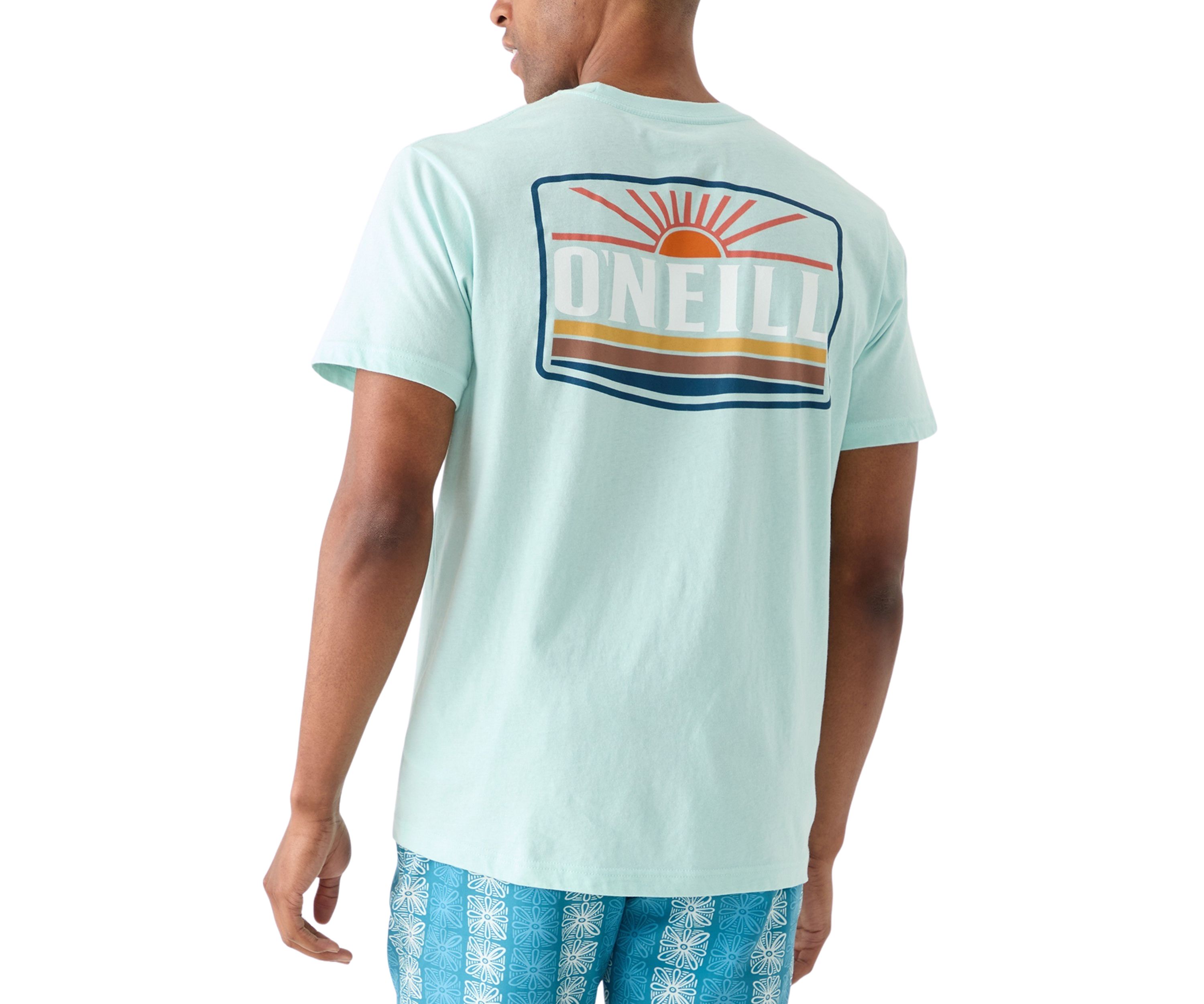 Mens Short Sleeve Sun Supply Graphic T-Shirt 