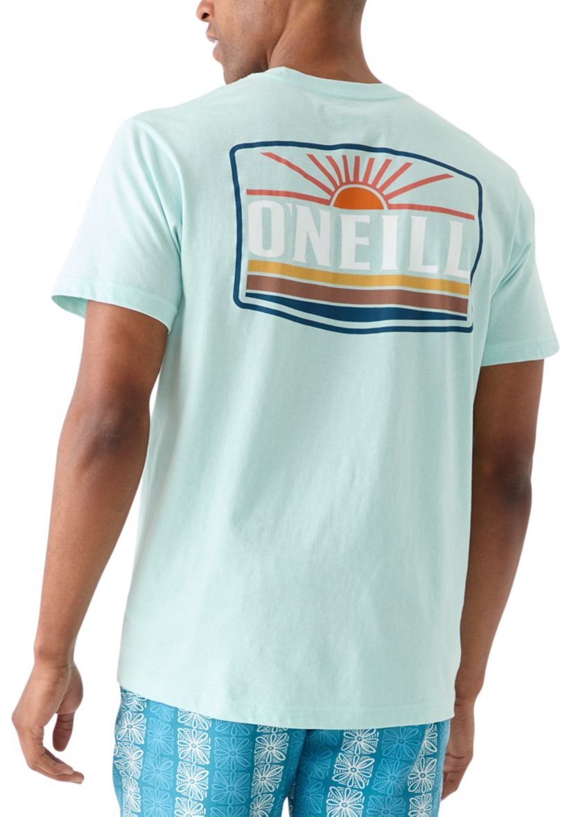 Mens Short Sleeve Sun Supply Graphic T-Shirt 