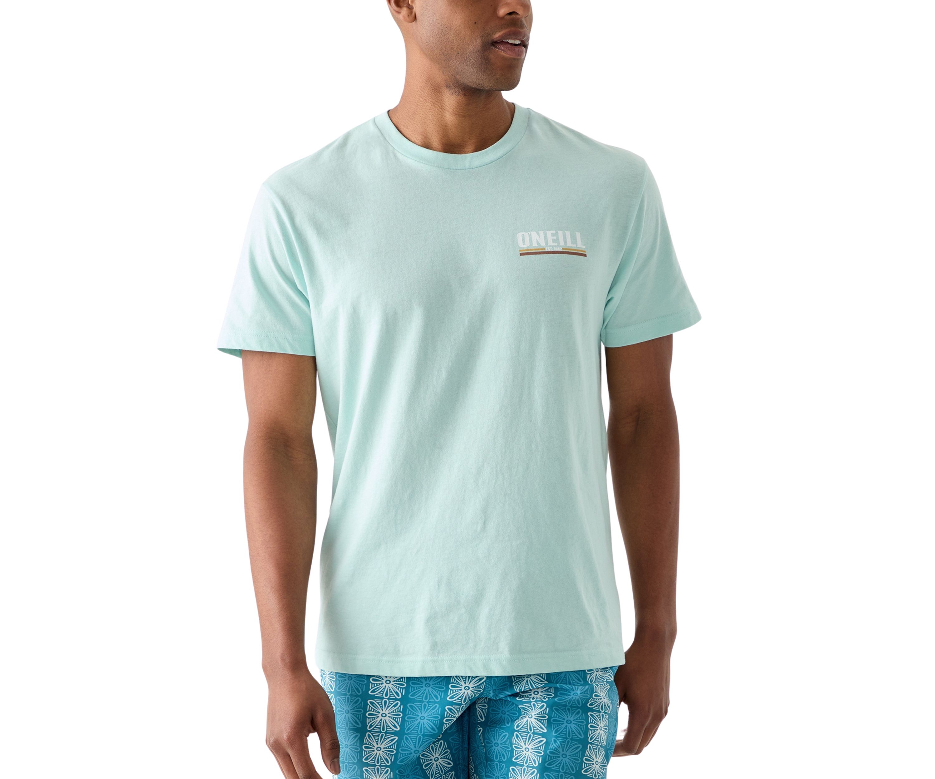 Mens Short Sleeve Sun Supply Graphic T-Shirt 