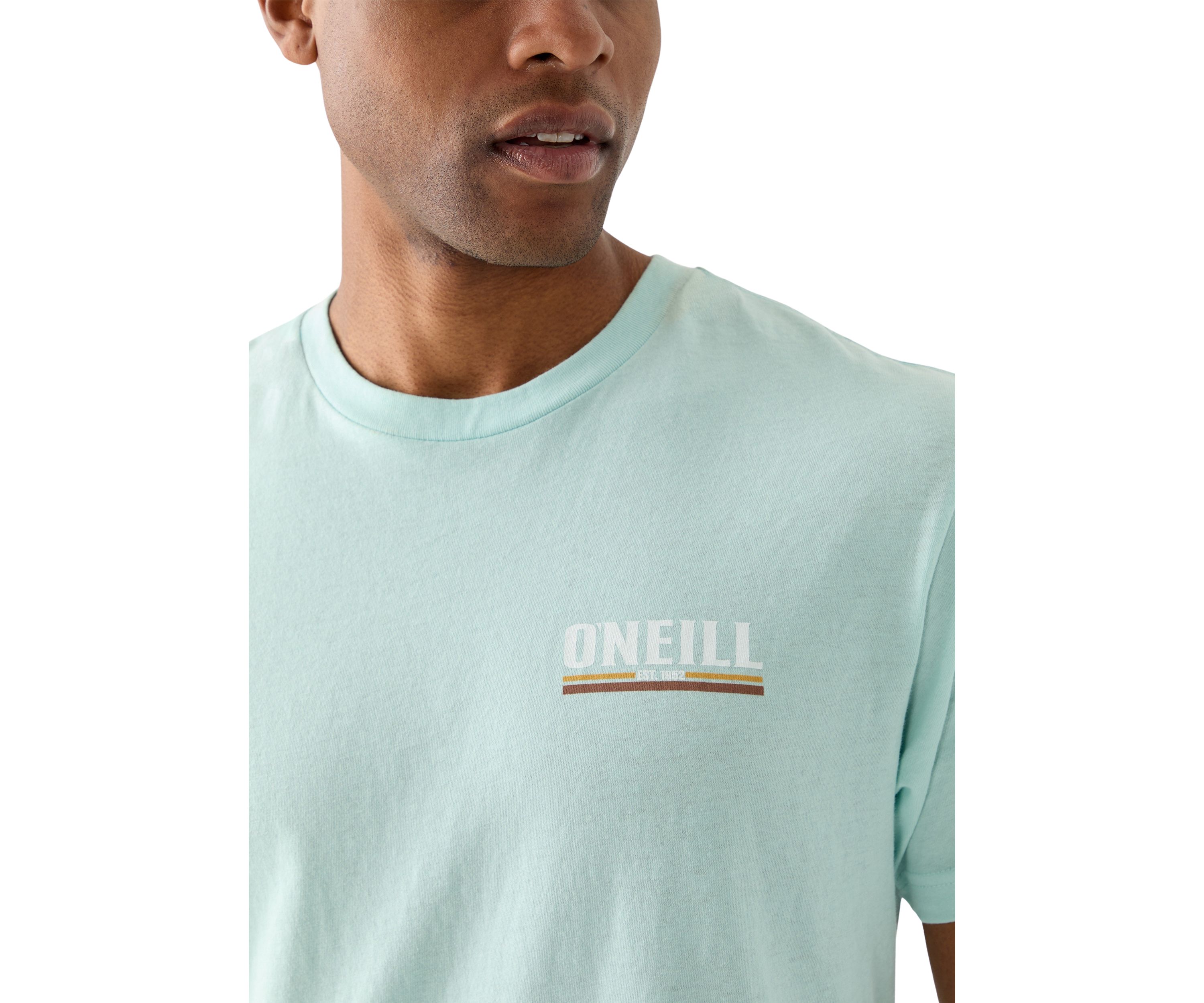 Mens Short Sleeve Sun Supply Graphic T-Shirt 
