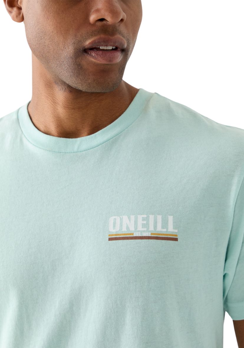 Mens Short Sleeve Sun Supply Graphic T-Shirt 
