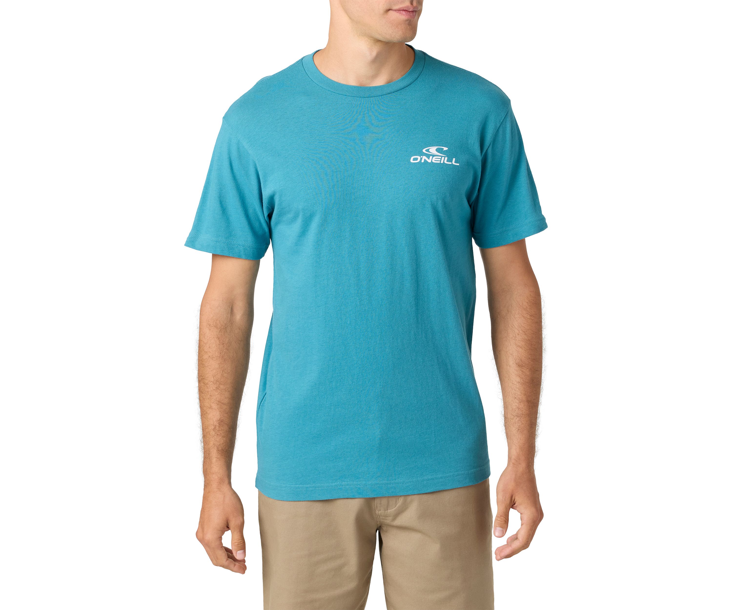 Mens Blended Short Sleeve Graphic T-Shirt 